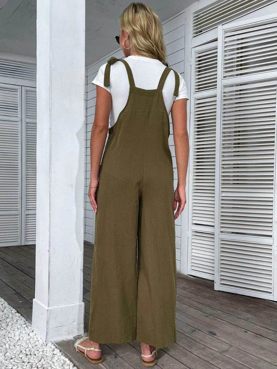 ACACIA OVERALLS - OLIVE - Image 3