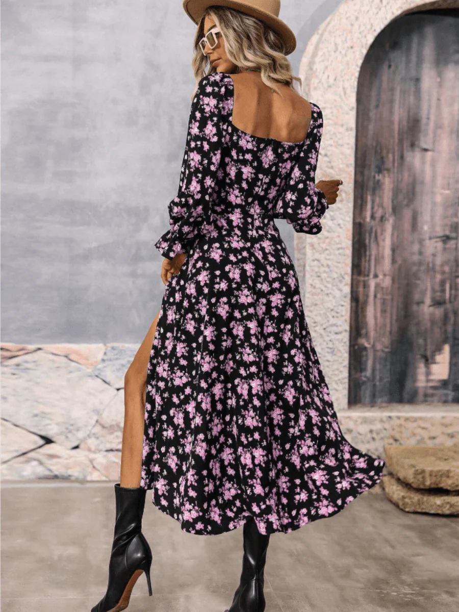 Always On My Mind Floral Maxi Dress - Image 12