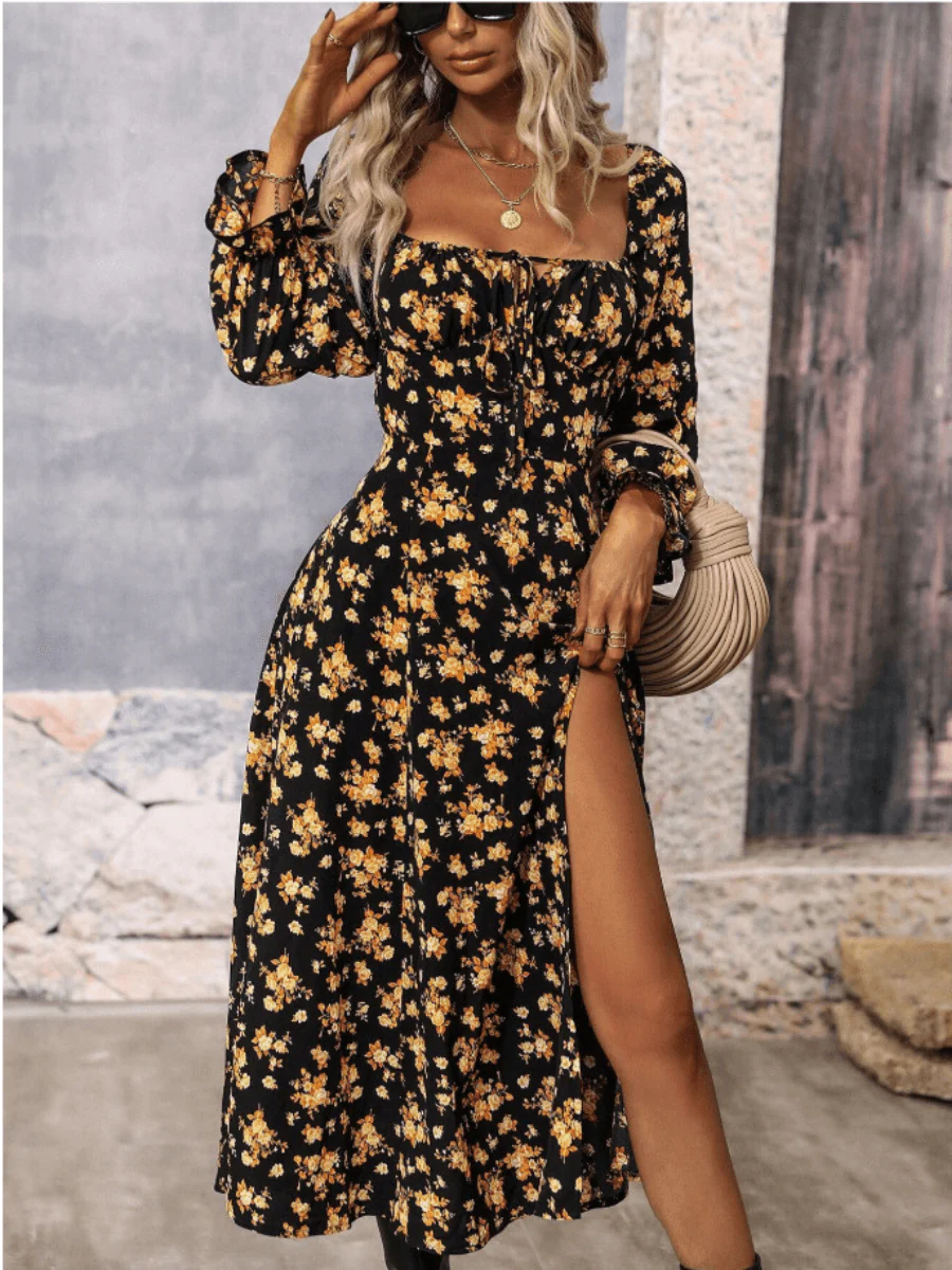 Always On My Mind Floral Maxi Dress - Image 4