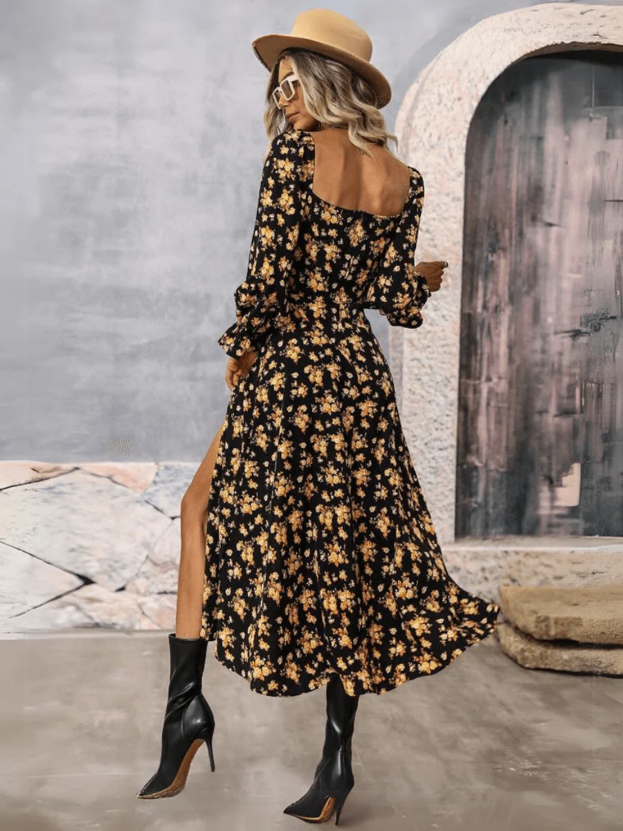Always On My Mind Floral Maxi Dress - Image 5
