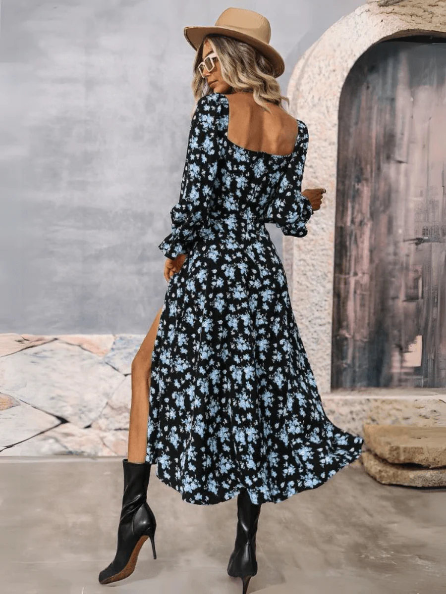 Always On My Mind Floral Maxi Dress - Image 8