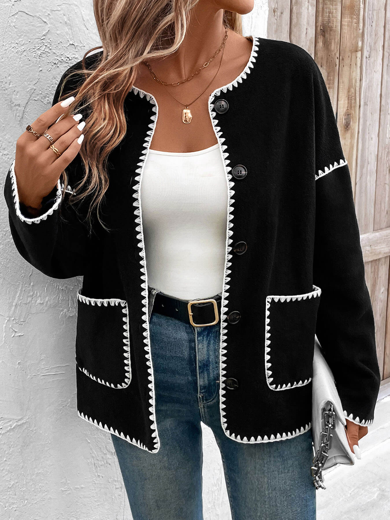 Autumn Ember Light Weight Coat - Image 4