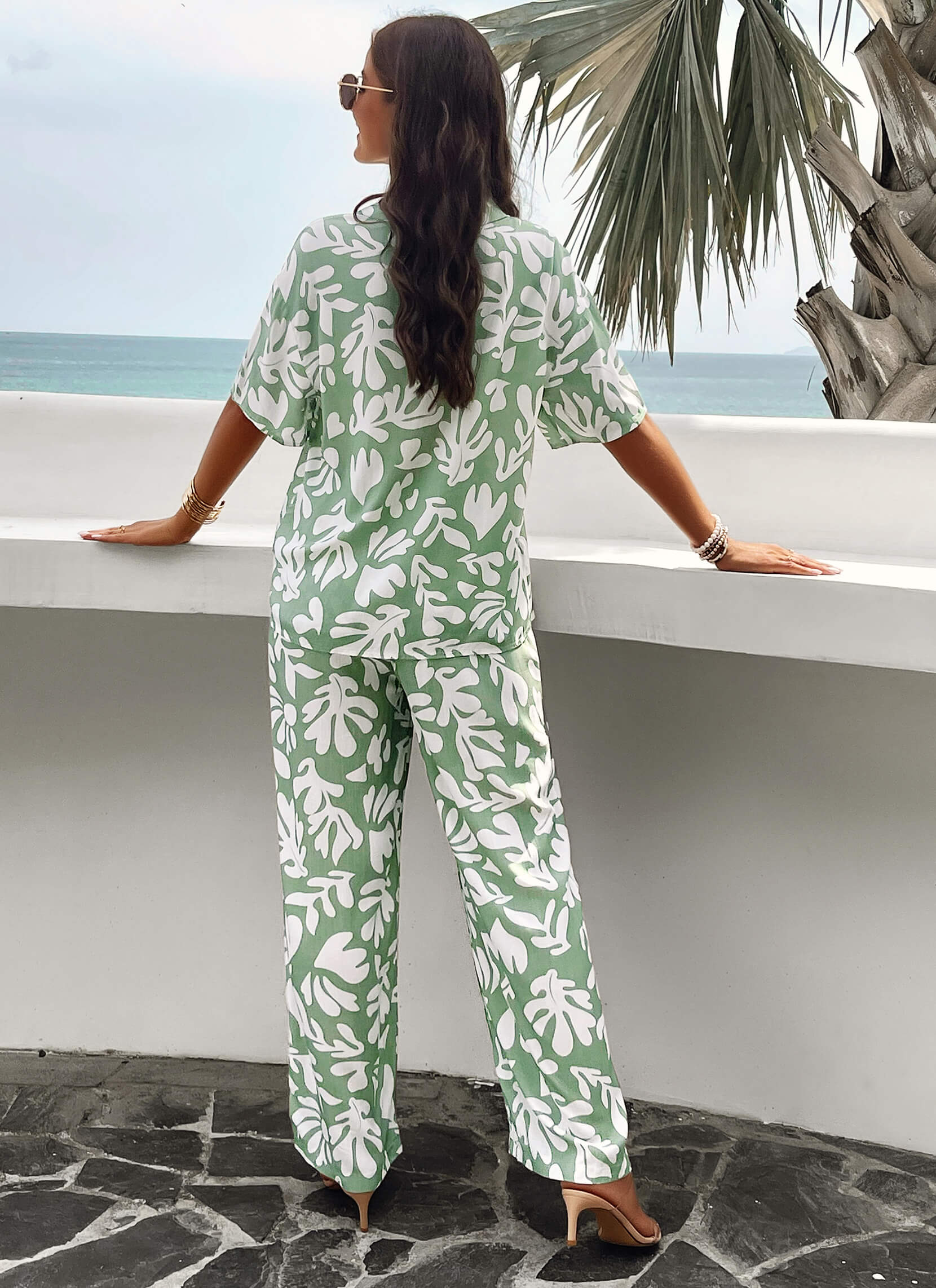 Beach Vacation Matching Set - Sage - Image 4