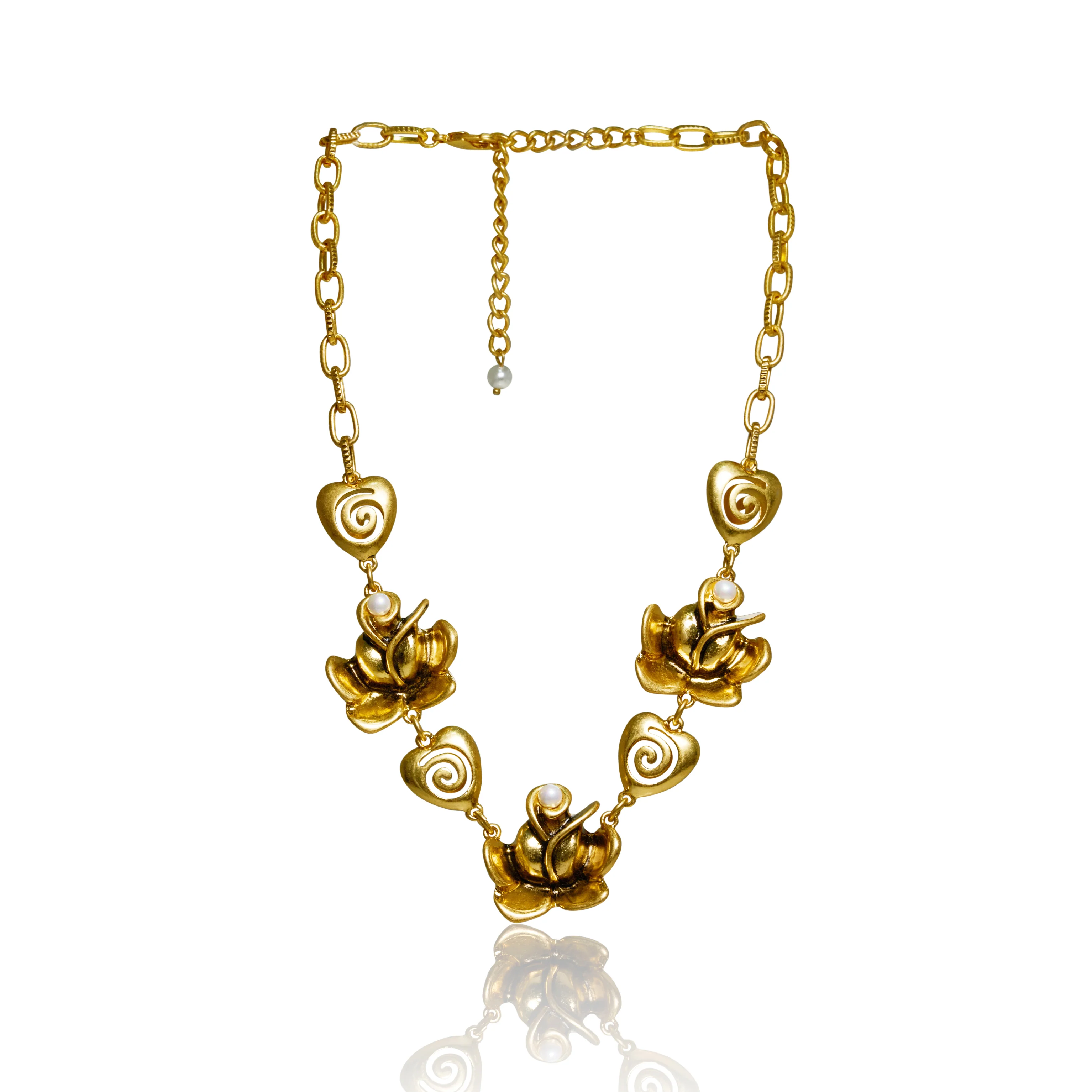 Blossom Heart Charm Necklace - Image 10