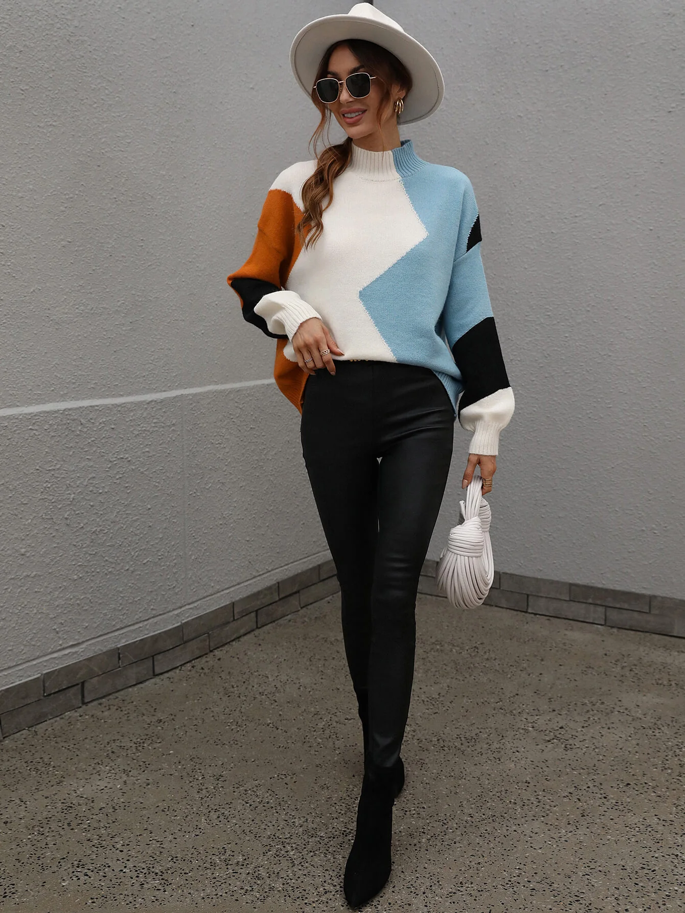 BRANDY KNIT SWEATER - CREAM - Image 2