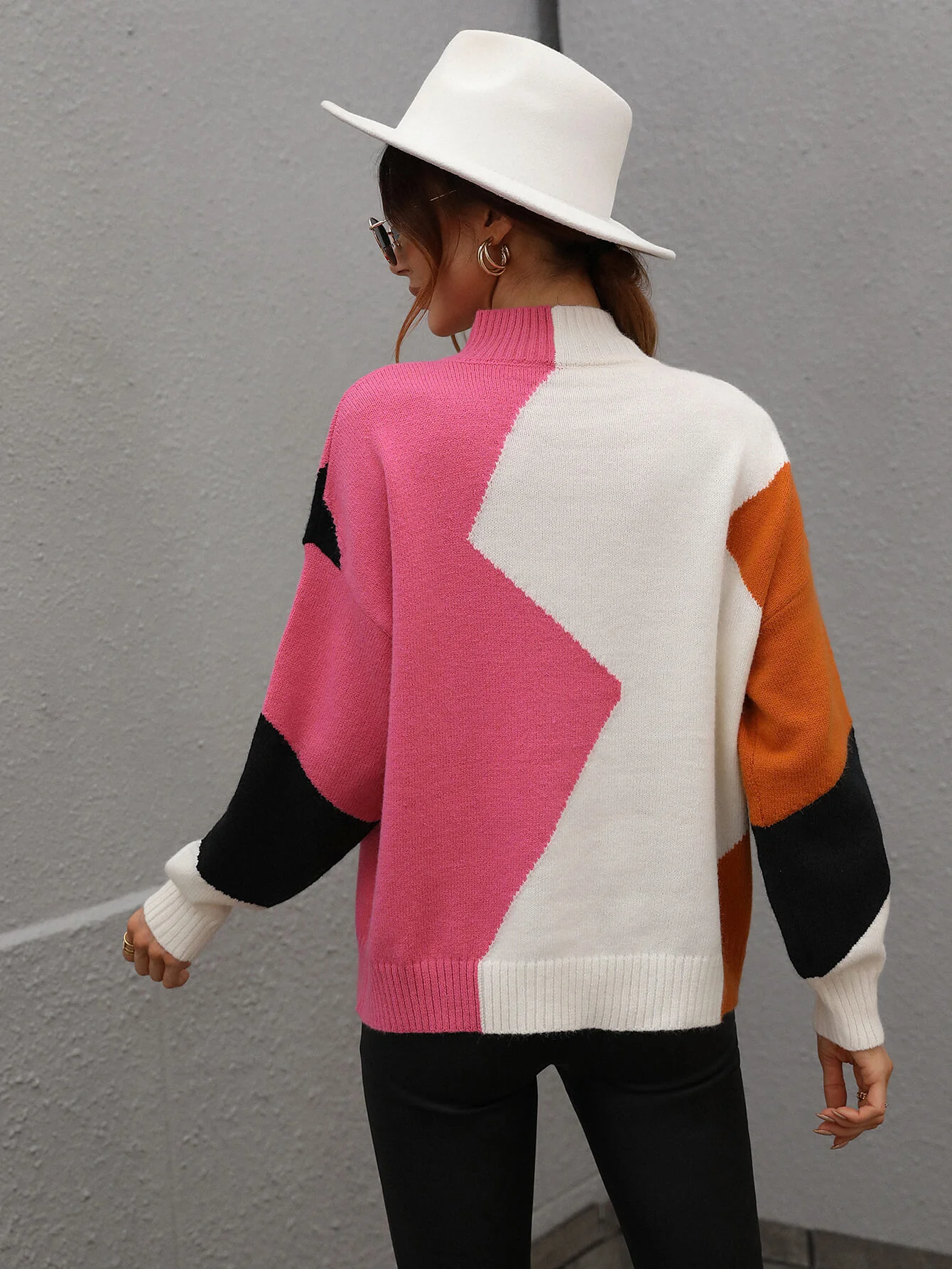 BRANDY KNIT SWEATER - PINK - Image 3