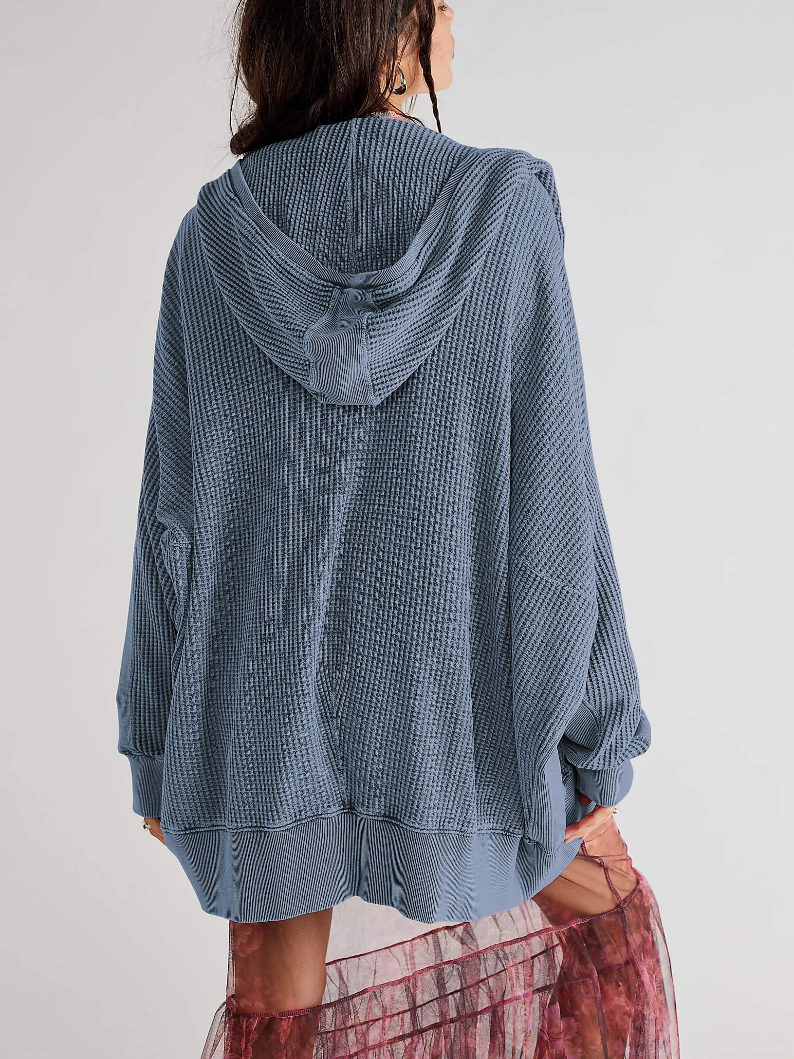 Campfire Hoodie Jacket - Blue - Image 3