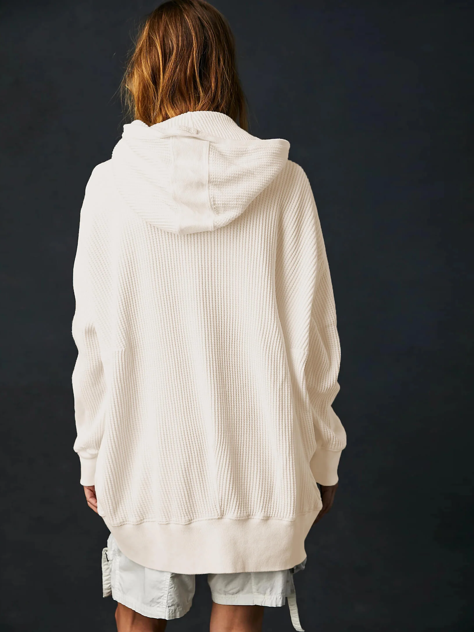 Campfire Hoodie Jacket - Cream - Image 3