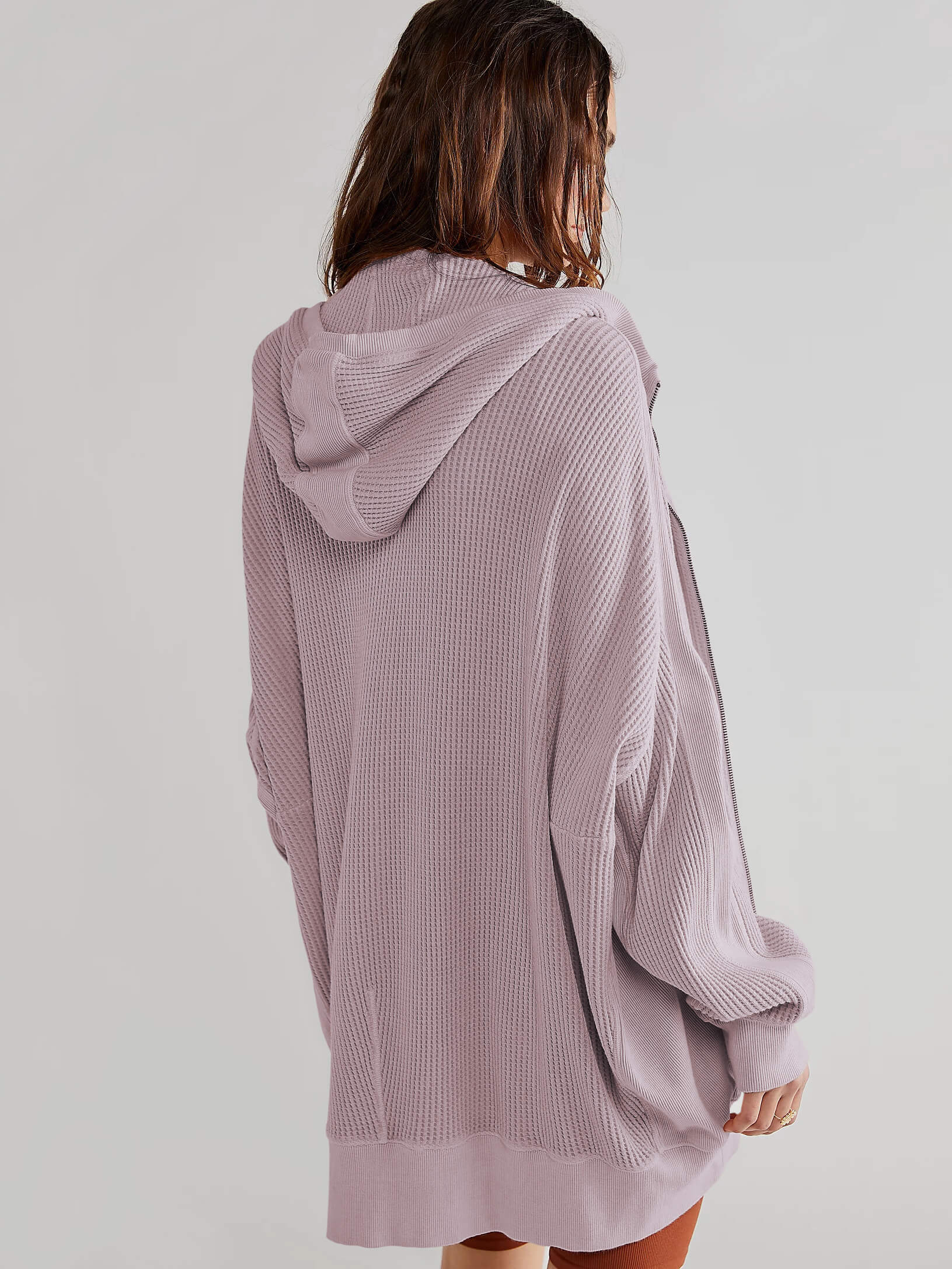 Campfire Hoodie Jacket - Mauve - Image 5