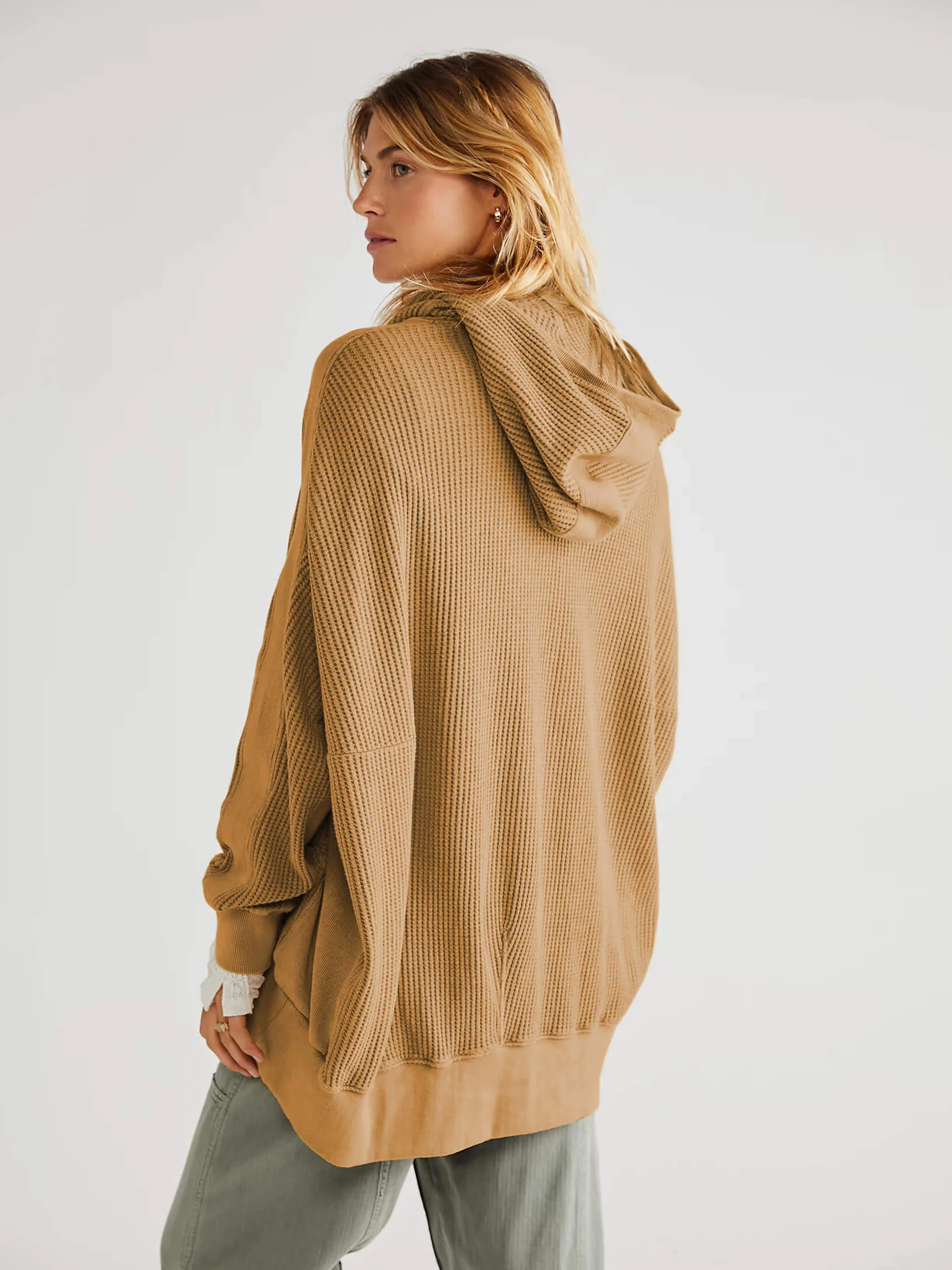 Campfire Hoodie Jacket - Mocha - Image 3