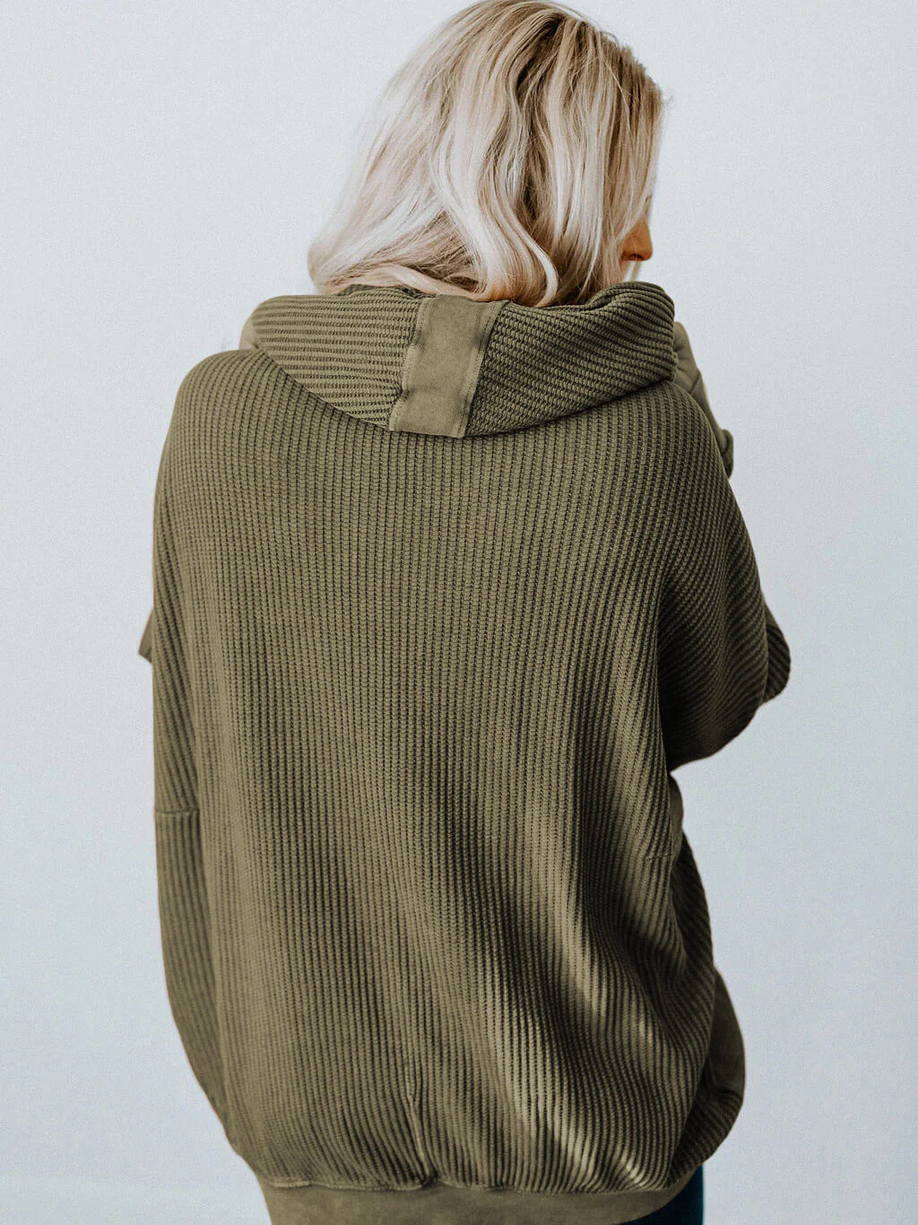 Campfire Hoodie Jacket - Olive - Image 6