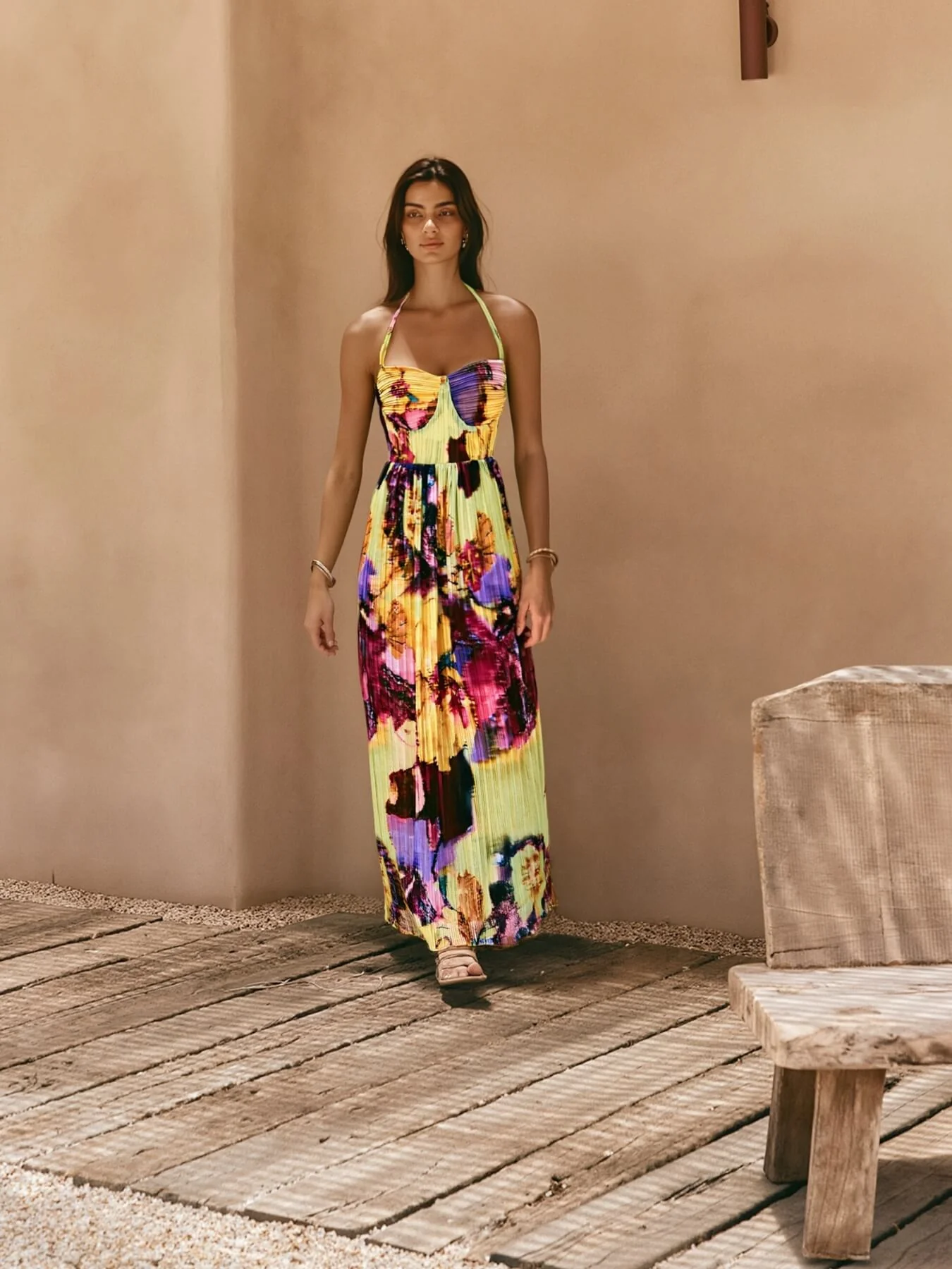 Chai Bloom Multi Maxi Dress - Image 5