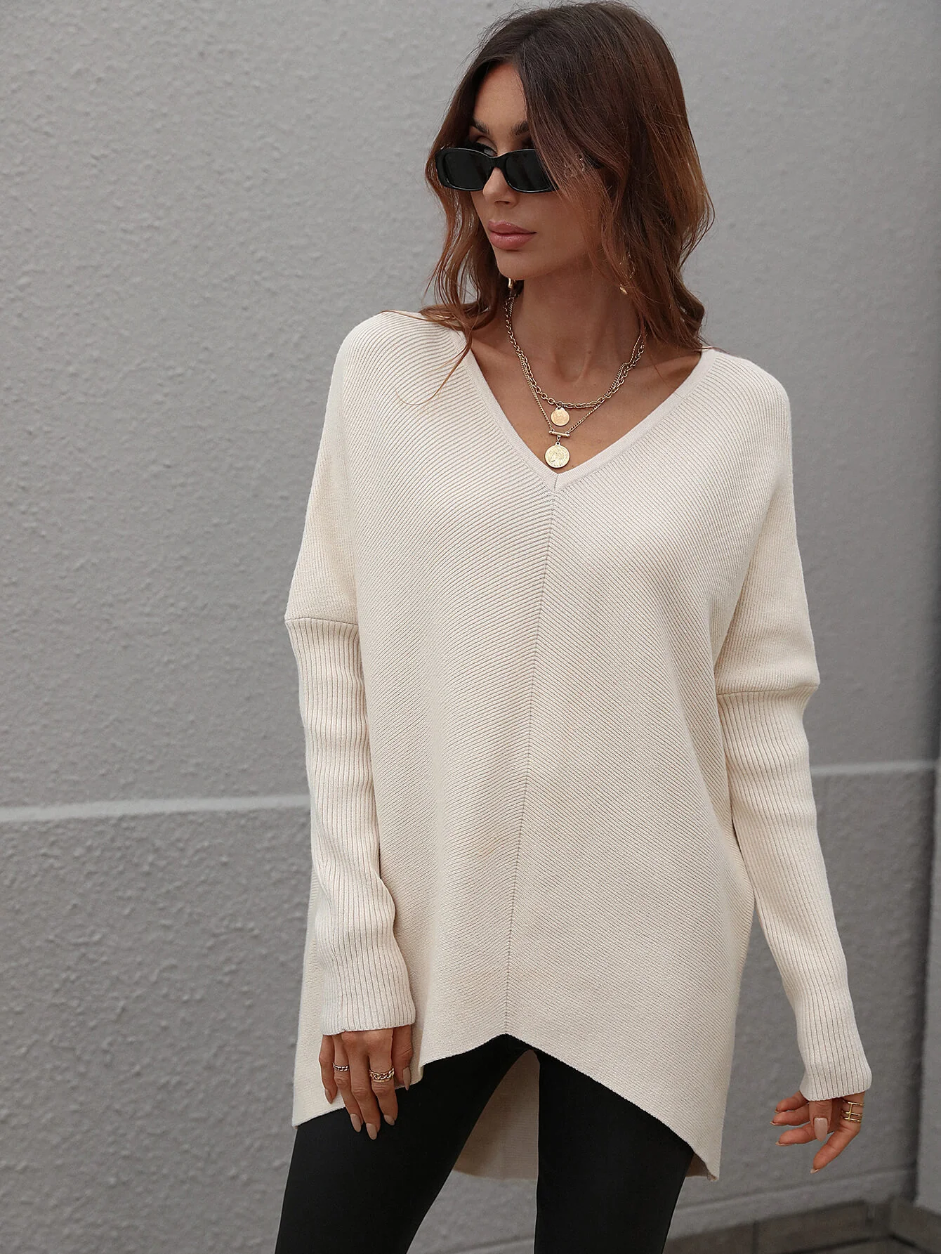 CLIA KNIT SWEATER - BEIGE - Image 6