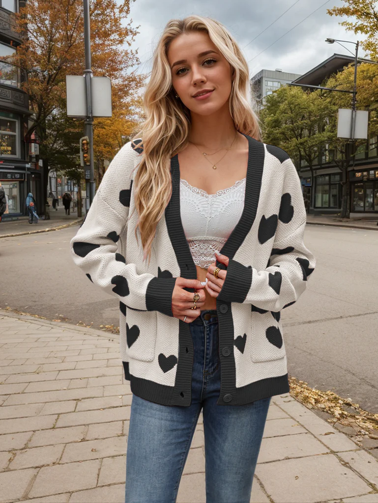 Close to Heart Button Down Relaxed Cardigan - Image 12