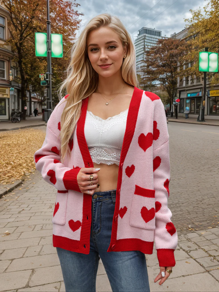 Close to Heart Button Down Relaxed Cardigan - Image 17