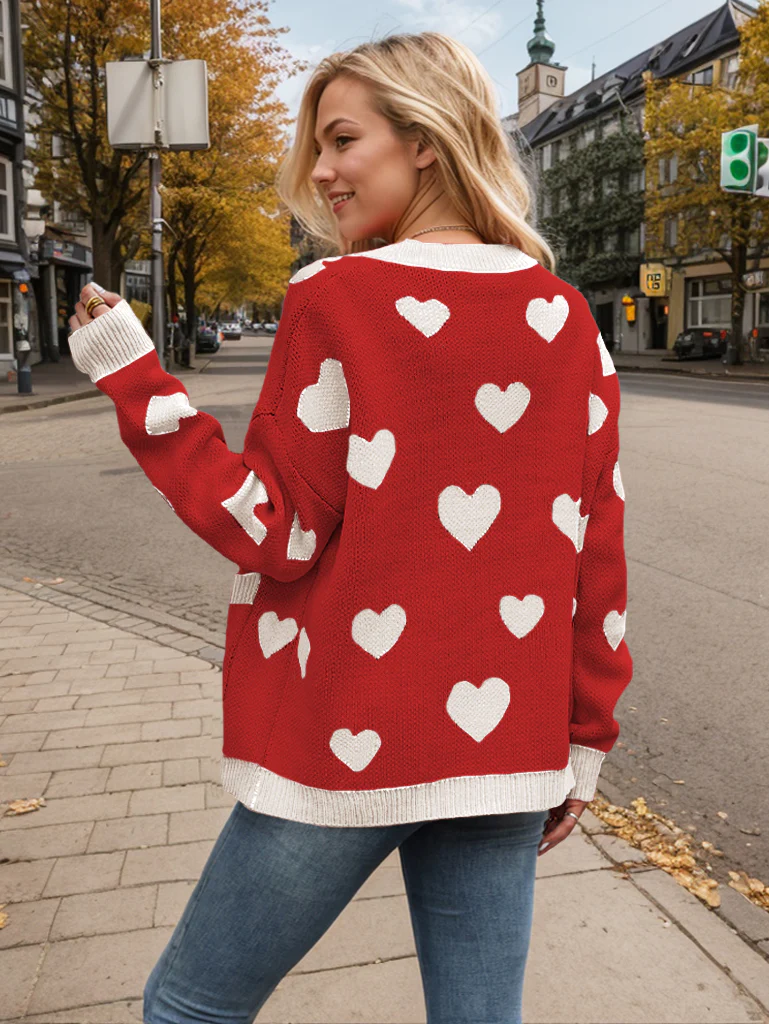 Close to Heart Button Down Relaxed Cardigan - Image 3