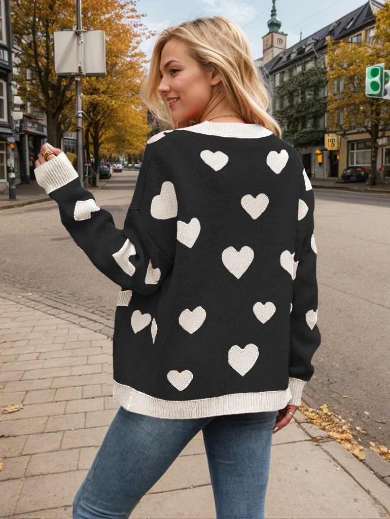 Close to Heart Button Down Relaxed Cardigan - Image 6