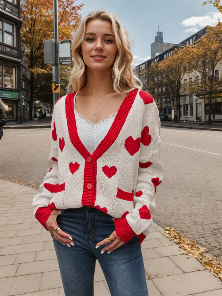 Close to Heart Button Down Relaxed Cardigan - Image 9