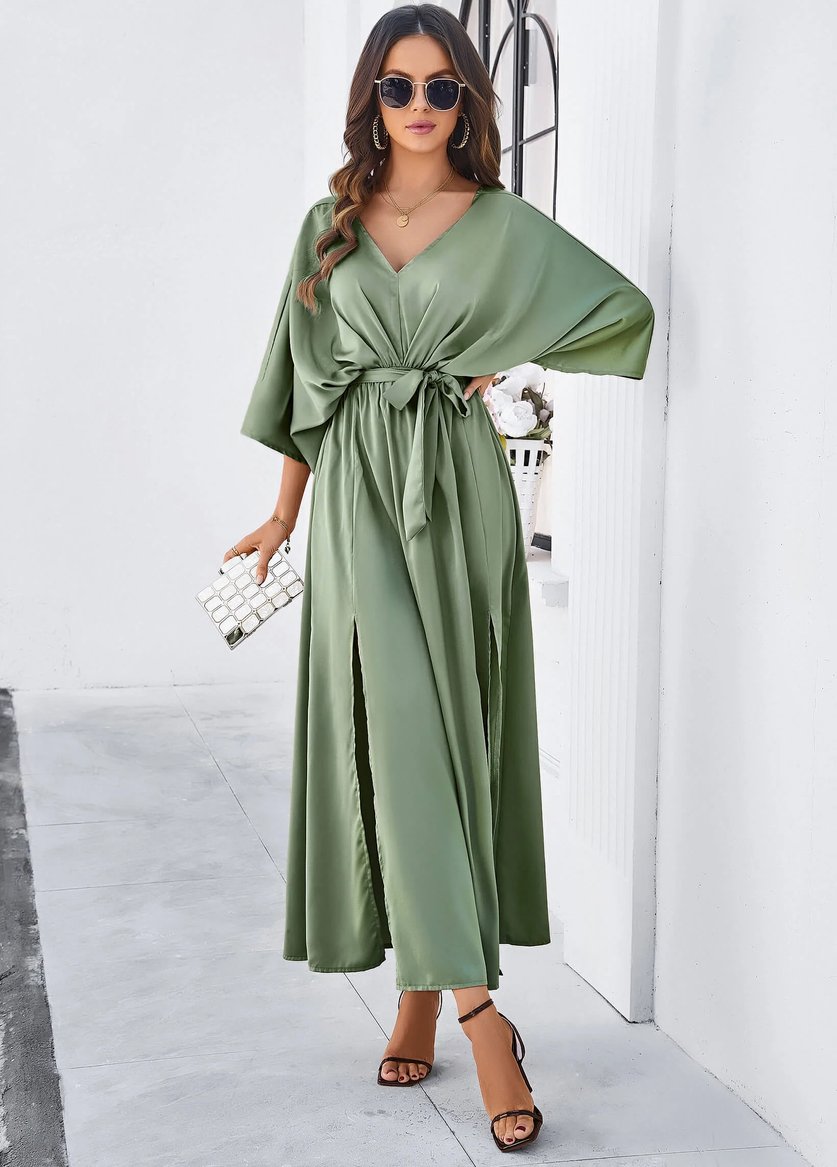 Coast Away Kimono Maxi Dress - Image 13