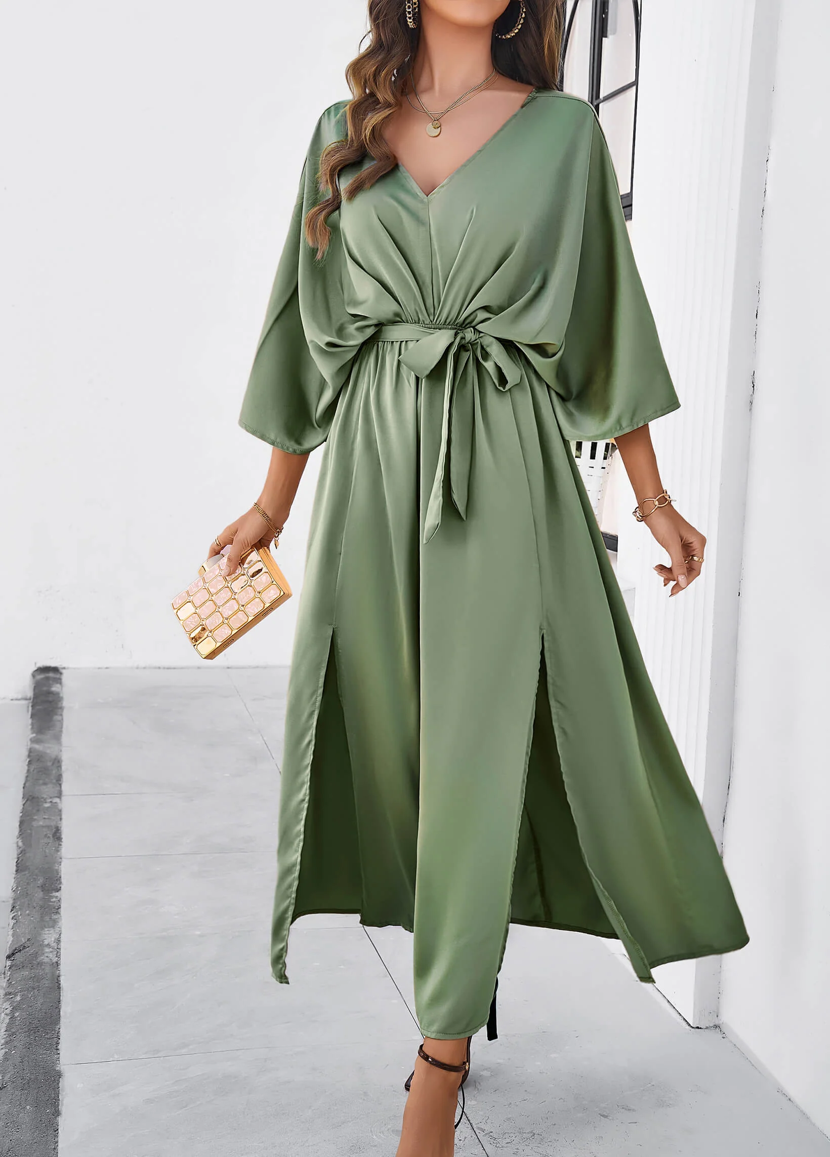 Coast Away Kimono Maxi Dress - Image 14