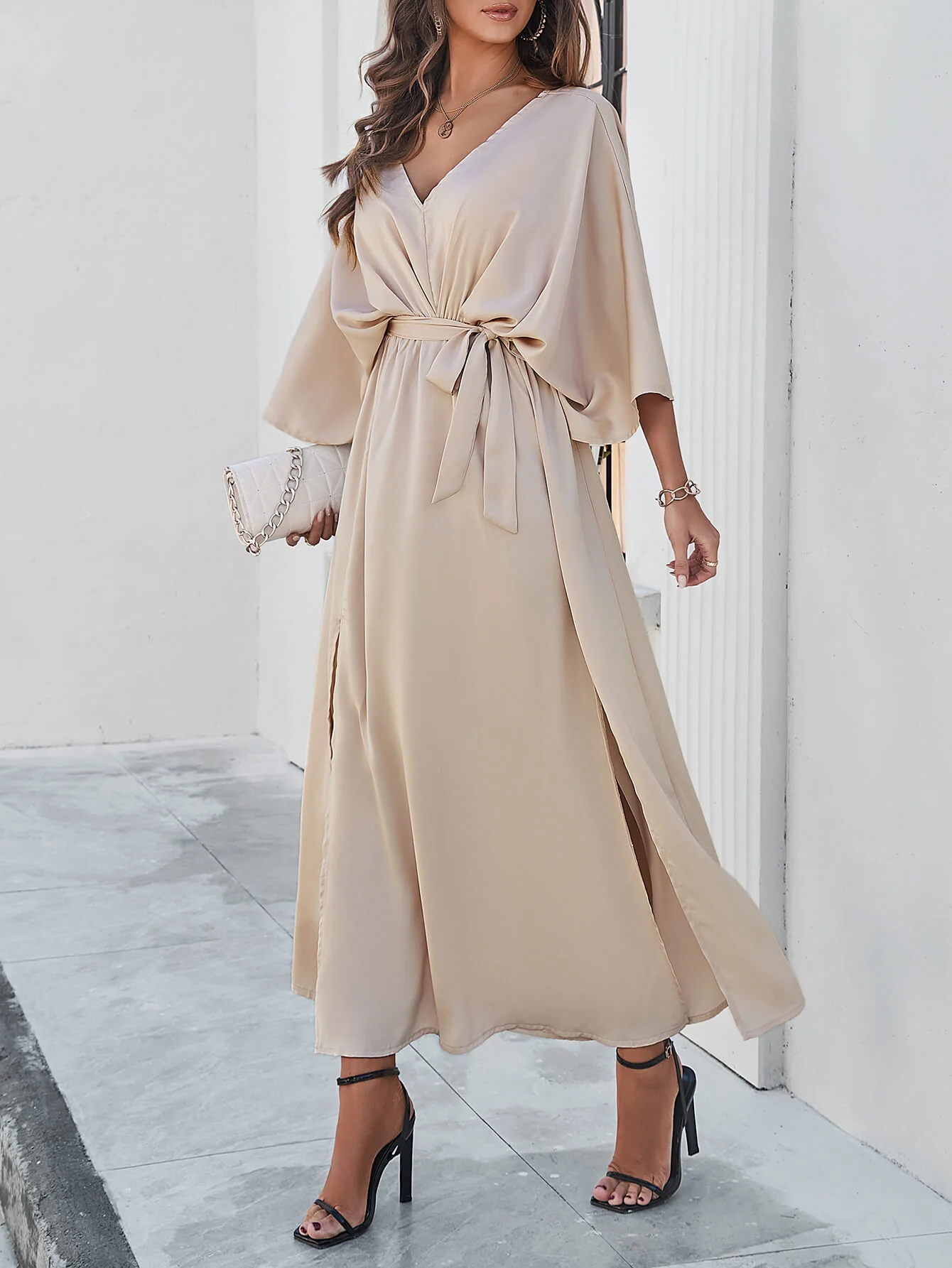 Coast Away Kimono Maxi Dress - Image 3