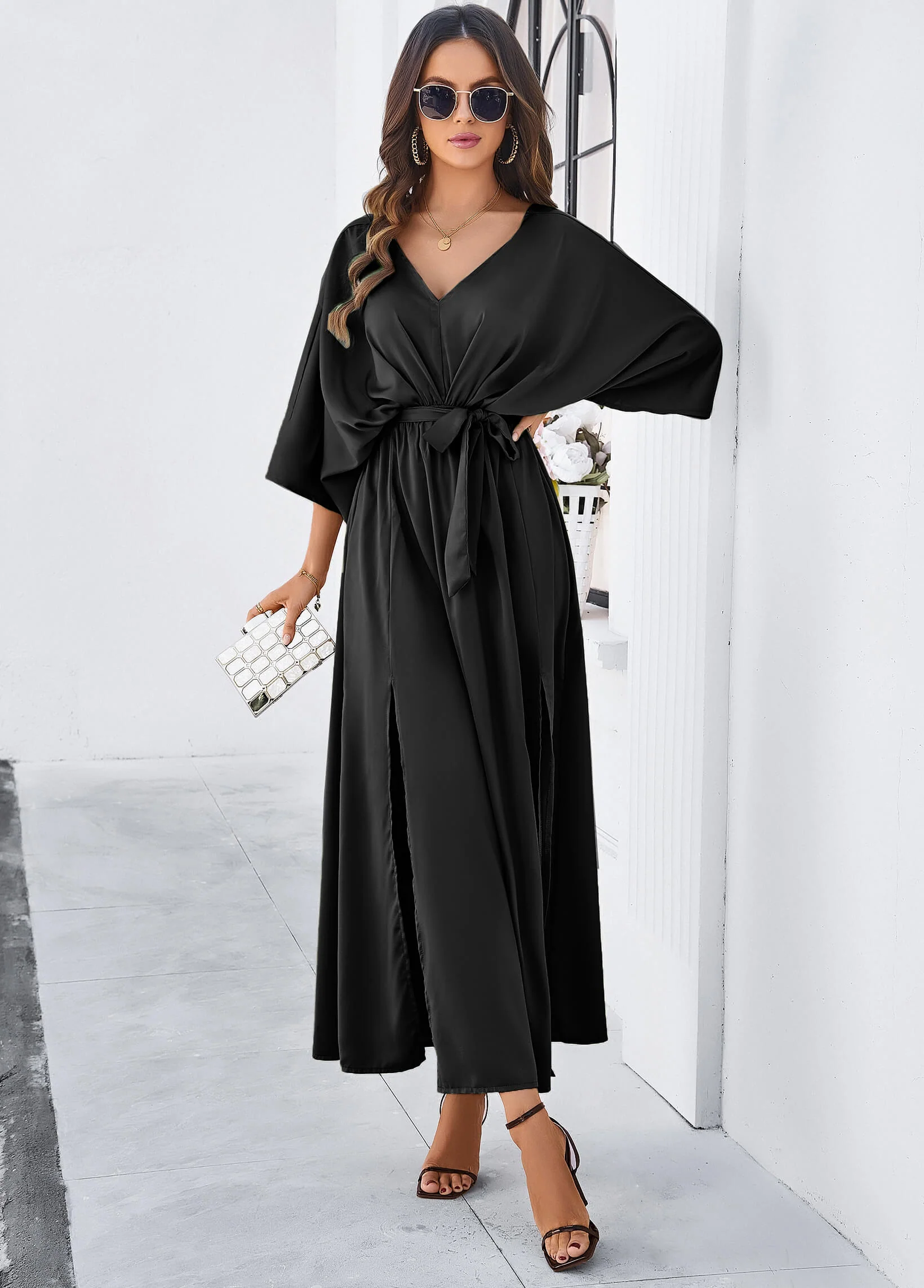 Coast Away Kimono Maxi Dress - Image 8