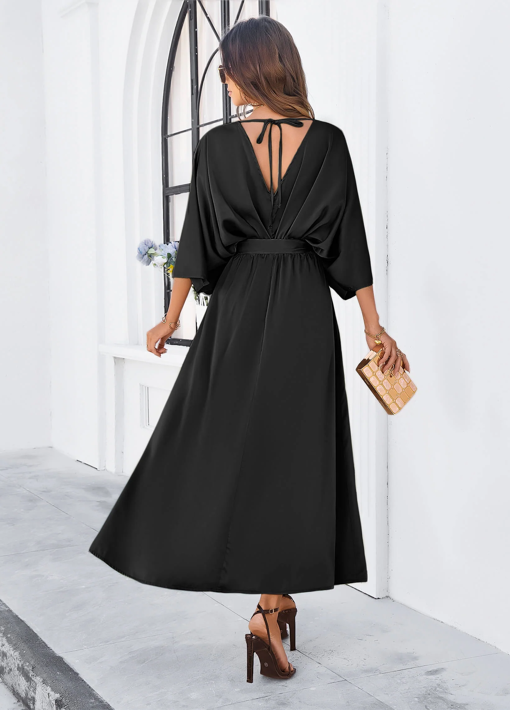 Coast Away Kimono Maxi Dress - Image 9
