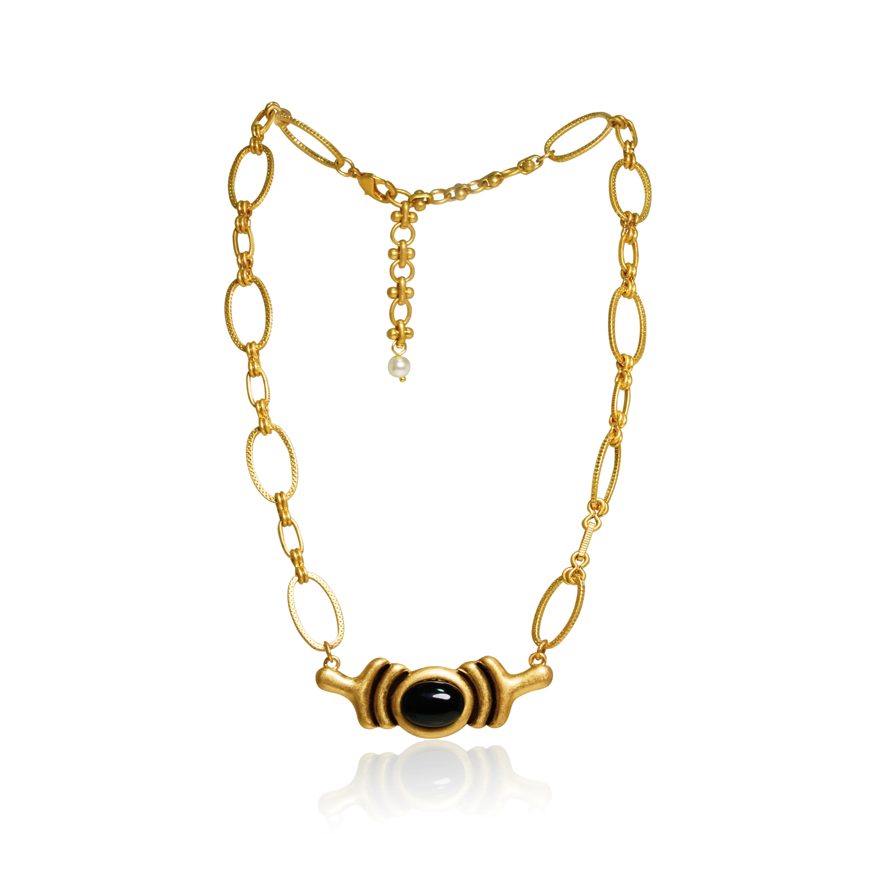 Colosseum Obsidian Necklace - Image 10