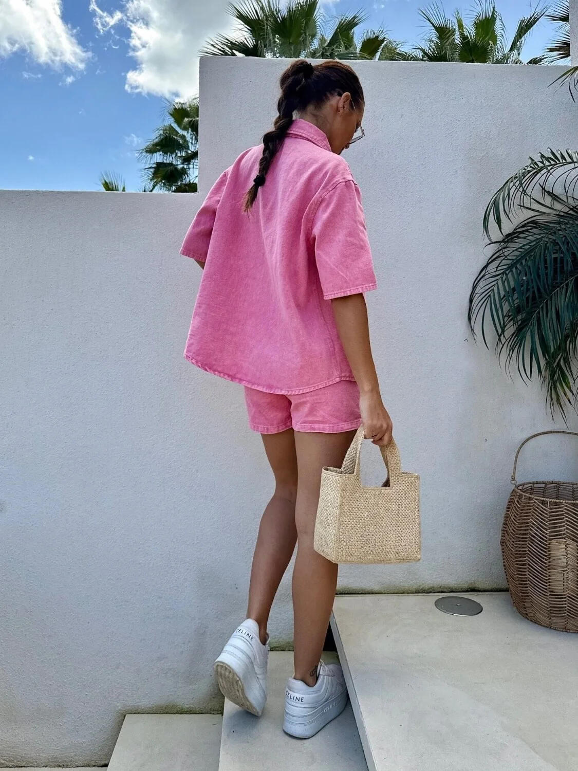 Cool Again Denim Matching Sets - pink - Image 6