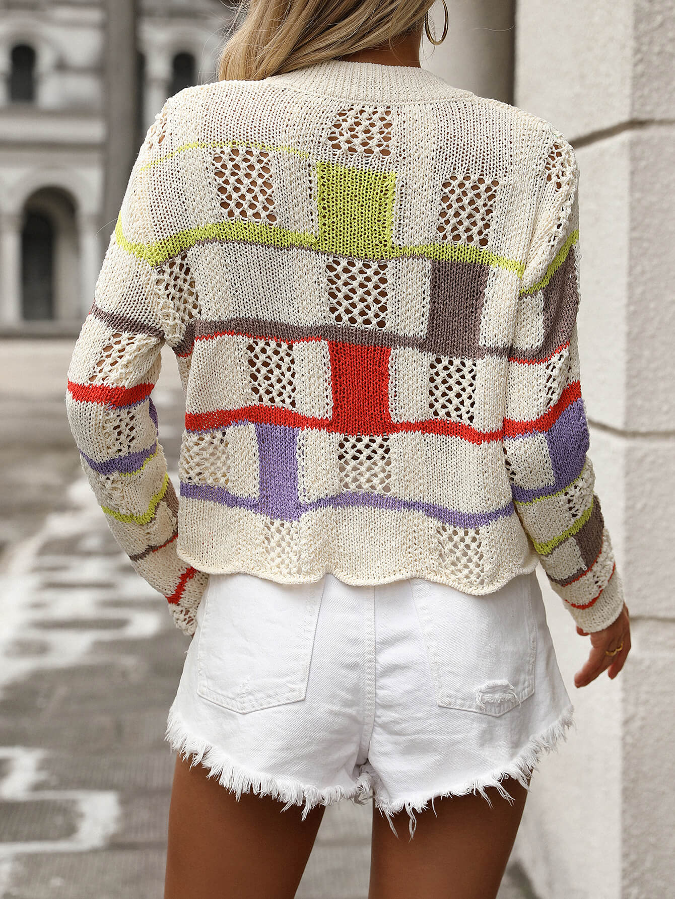 Cozy Little Something Pullover Sweater - Beige - Image 6
