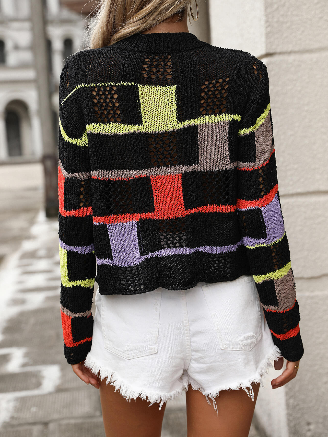Cozy Little Something Pullover Sweater - Black - Image 6