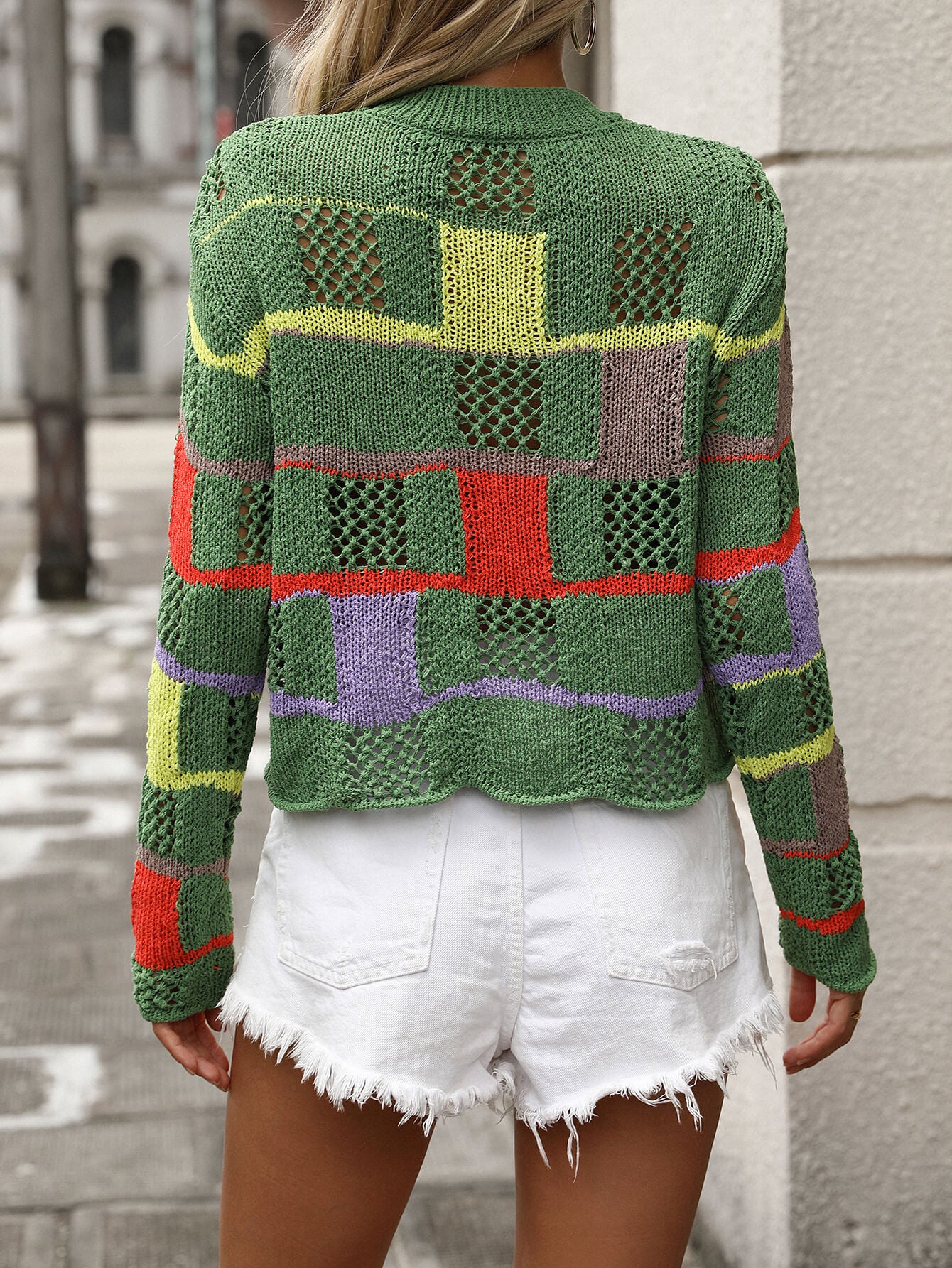 Cozy Little Something Pullover Sweater - Green - Image 6