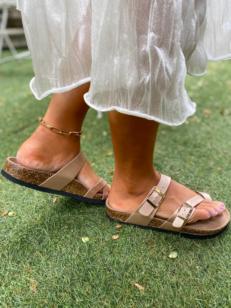 Crisscross Double-Buckle Sandals - Maibulun - Image 8