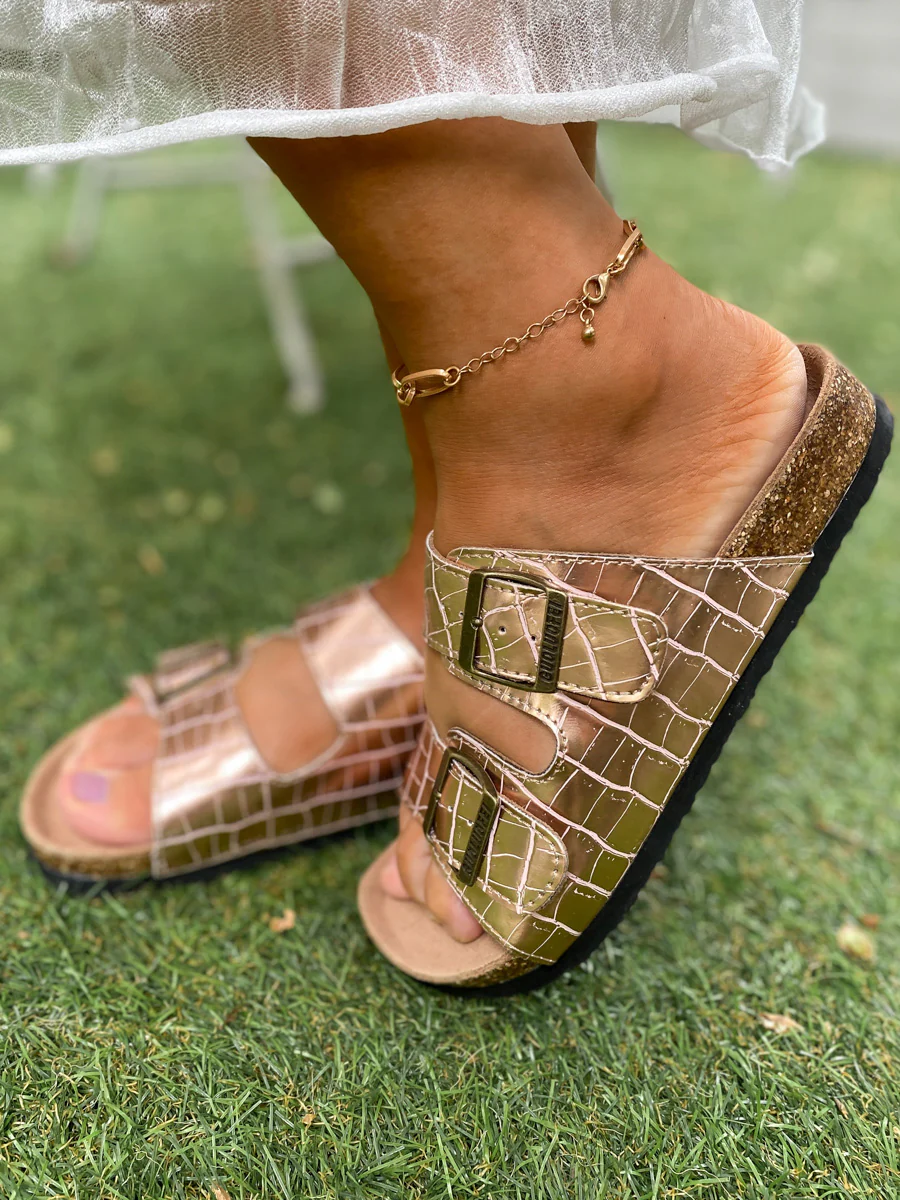 Croc Double-Buckle-up Sandals - Maibulun - Image 7
