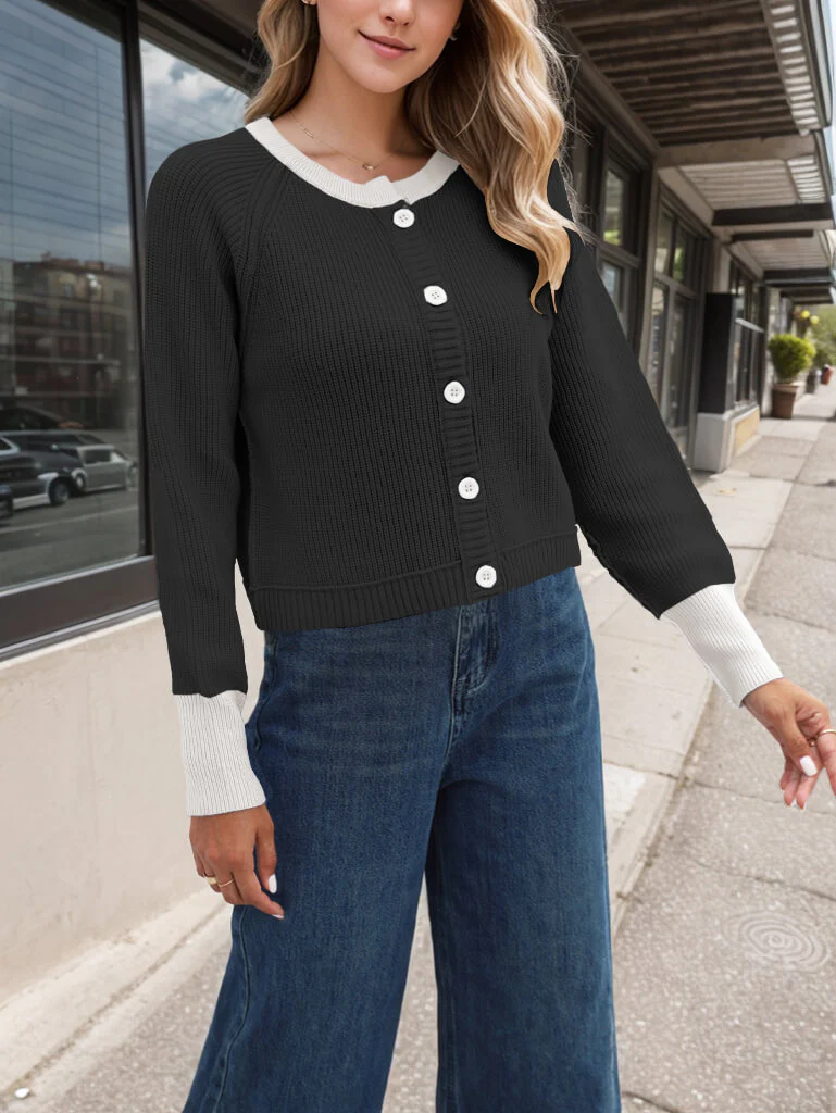 Dayla Comfort Front Button Cardigan - Image 10