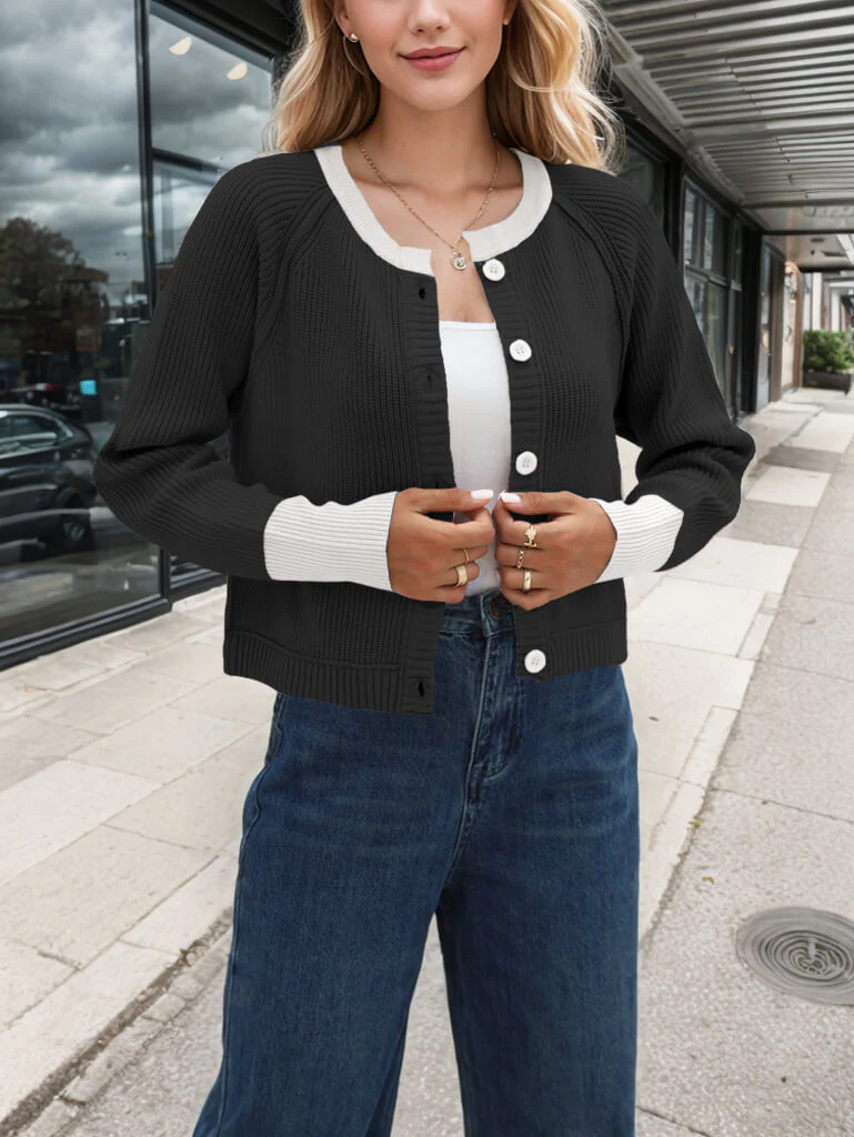 Dayla Comfort Front Button Cardigan - Image 11