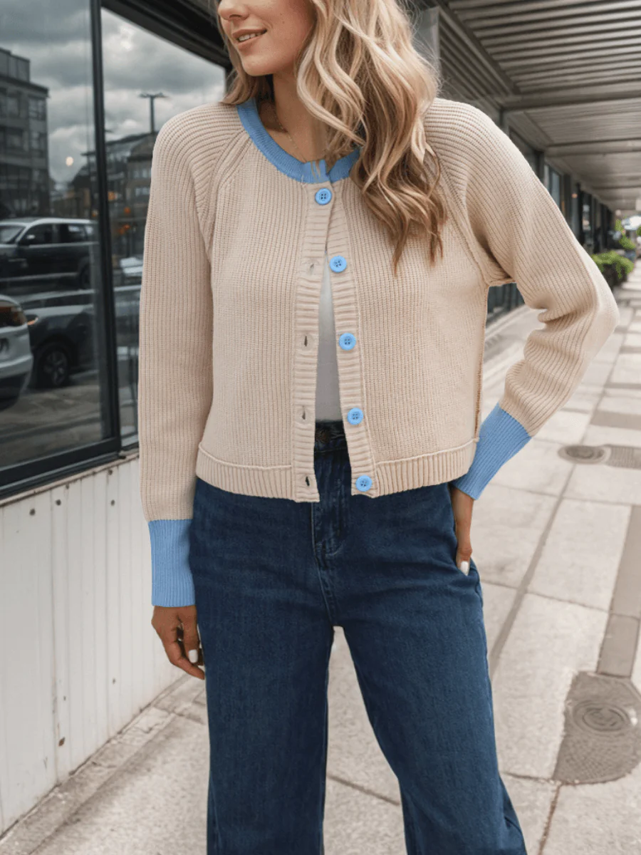 Dayla Comfort Front Button Cardigan - Image 4