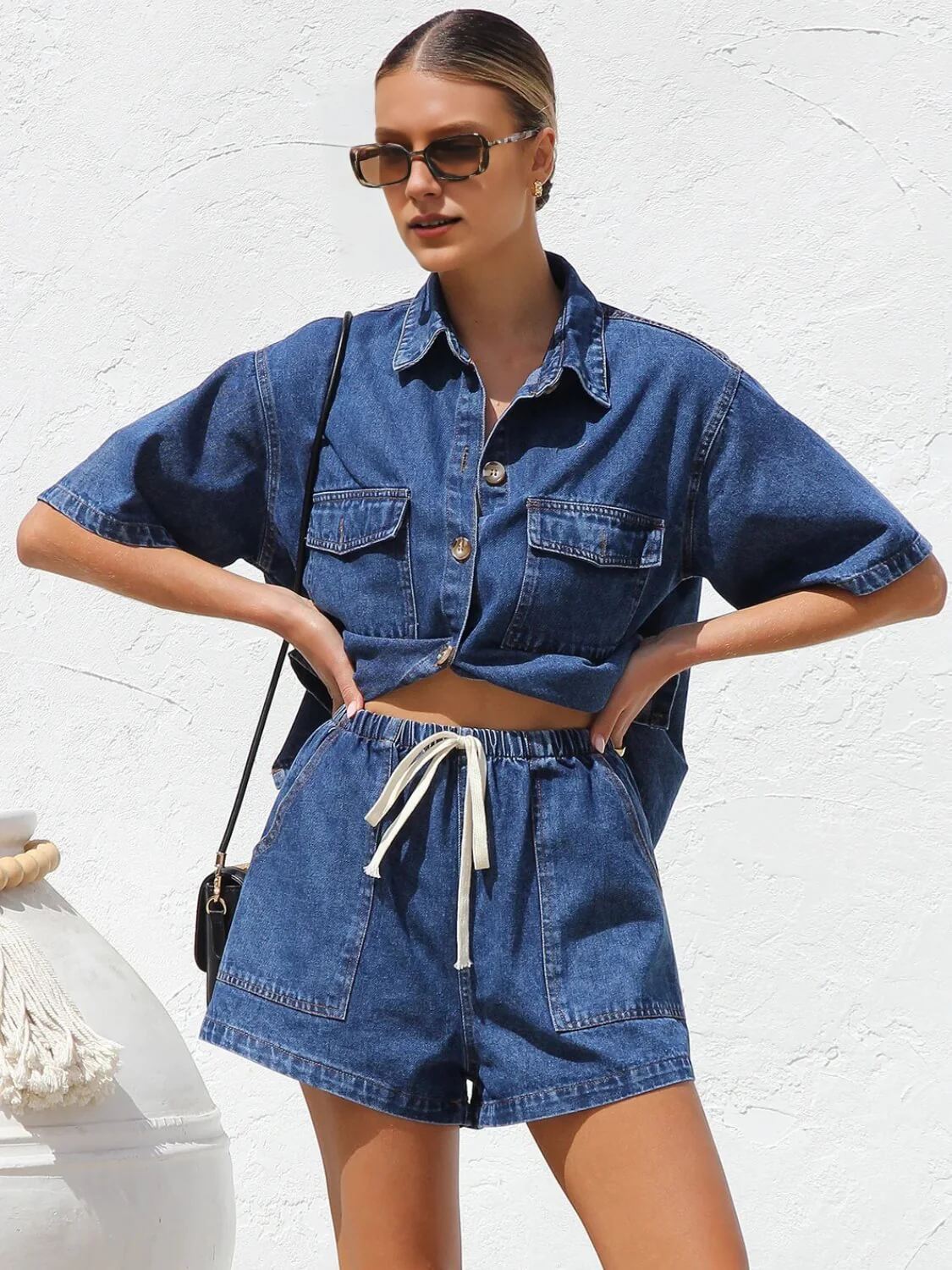 Easy Mode Denim Matching Sets - denim - Image 4