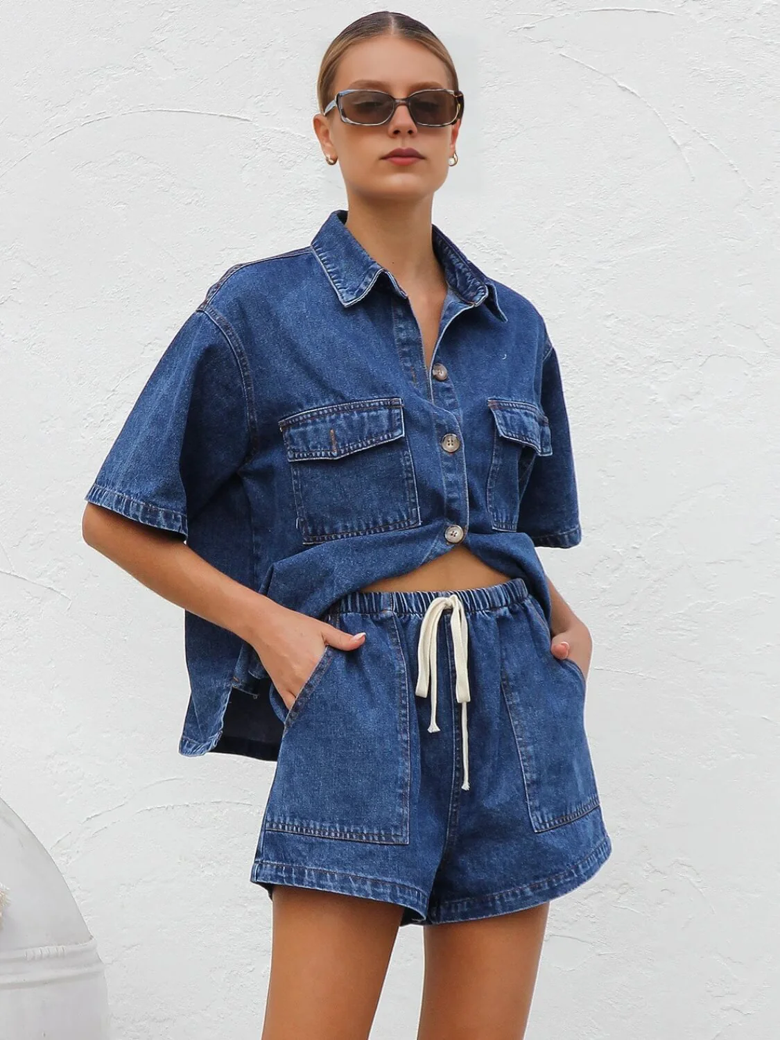 Easy Mode Denim Matching Sets - denim - Image 5