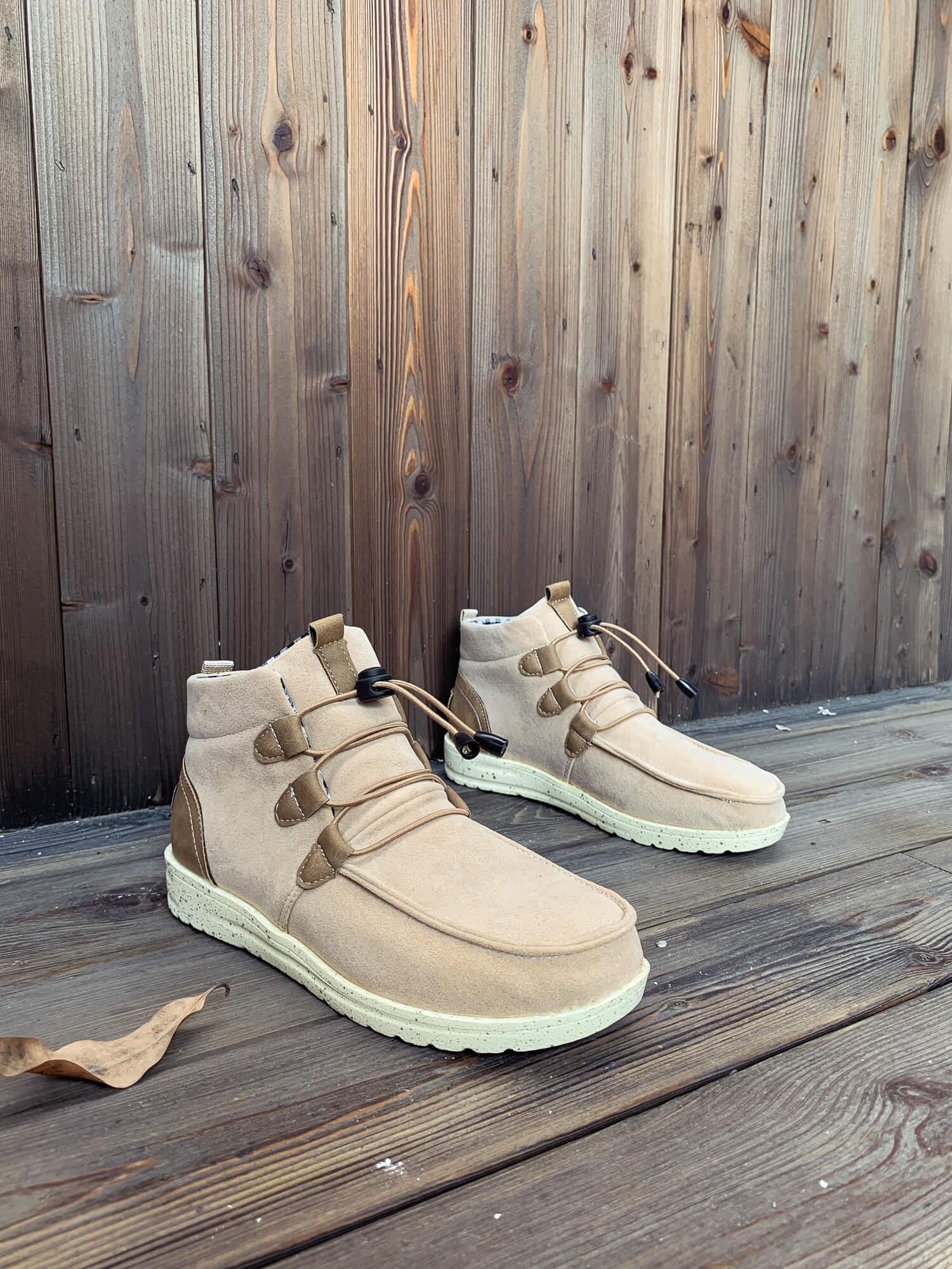 En Bloom | NIRVANA Bungee Lace-Up Casual Sneaker - Beige - Image 6