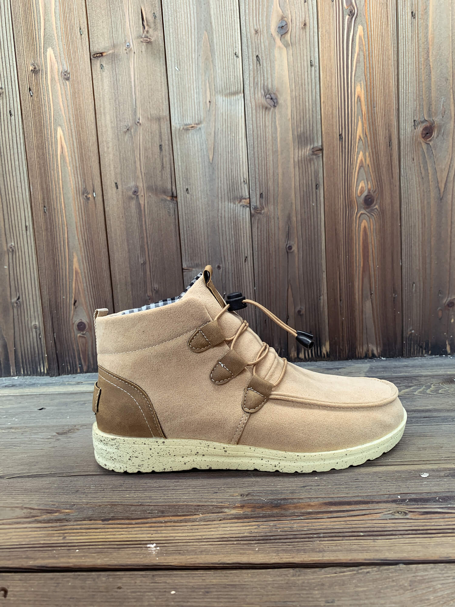 En Bloom | NIRVANA Bungee Lace-Up Casual Sneaker - Beige - Image 7