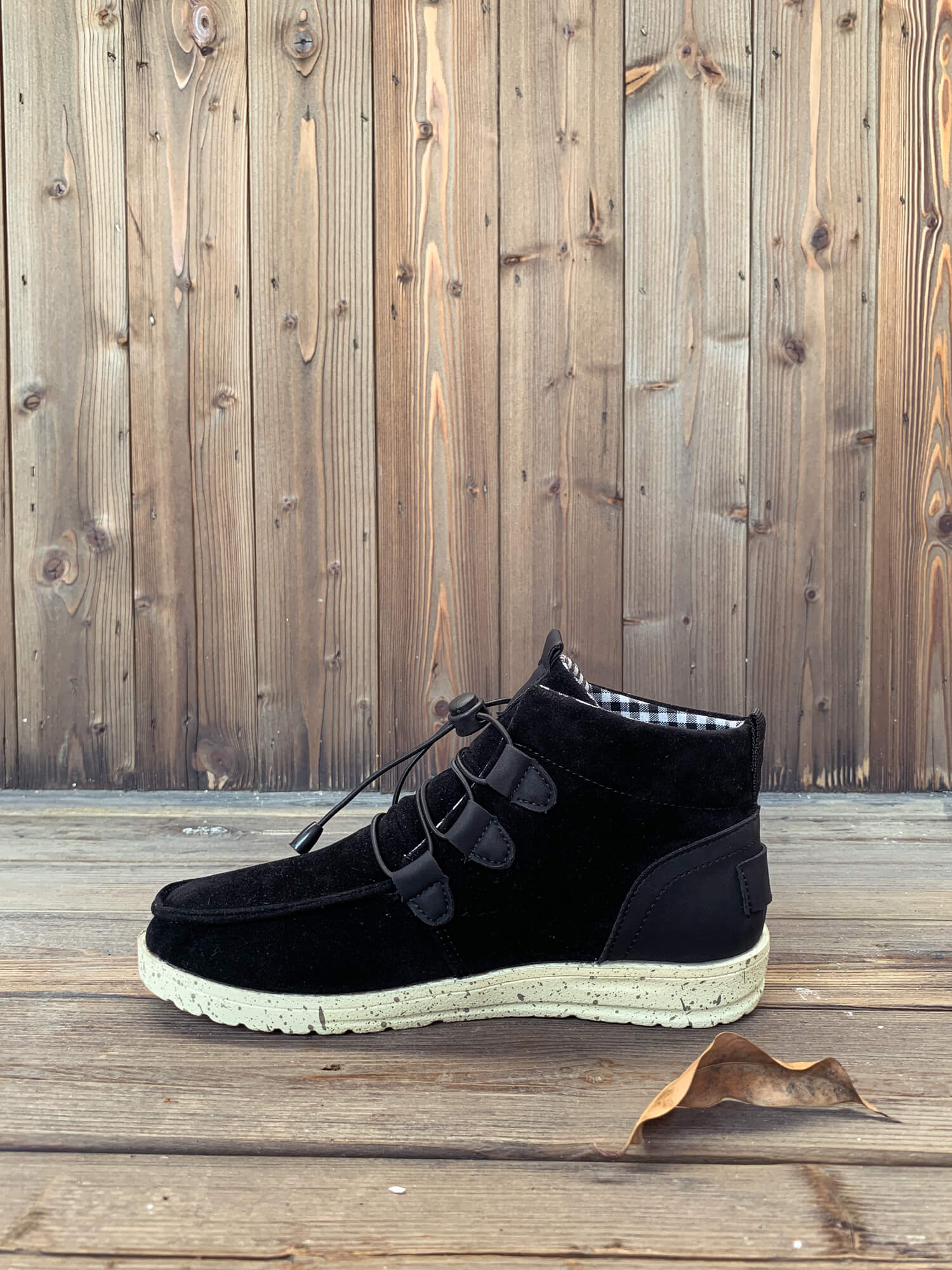 En Bloom | NIRVANA Bungee Lace-Up Casual Sneaker - Black - Image 8
