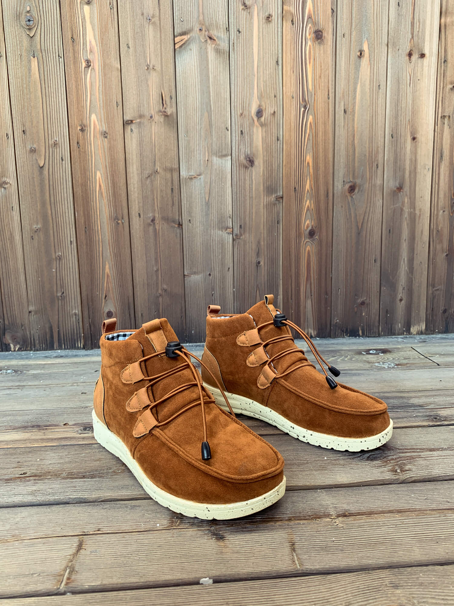 En Bloom | NIRVANA Bungee Lace-Up Sneaker - Chestnut - Image 5