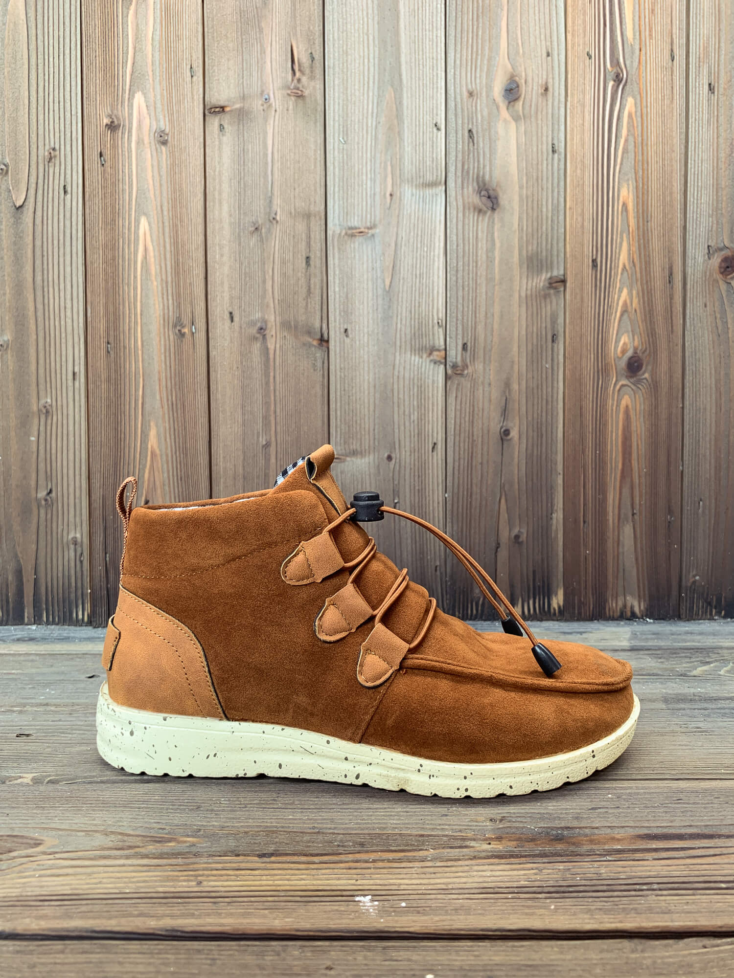 En Bloom | NIRVANA Bungee Lace-Up Sneaker - Chestnut - Image 6
