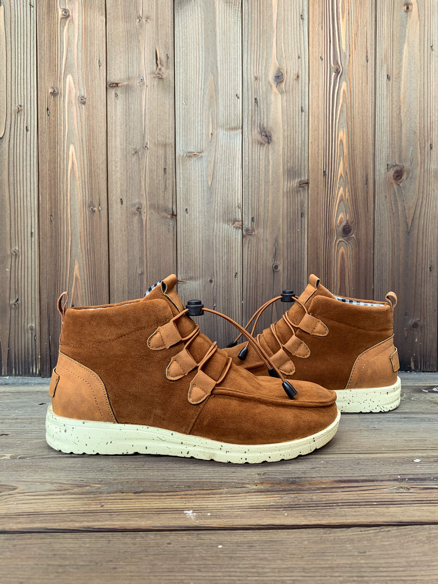 En Bloom | NIRVANA Bungee Lace-Up Sneaker - Chestnut - Image 7