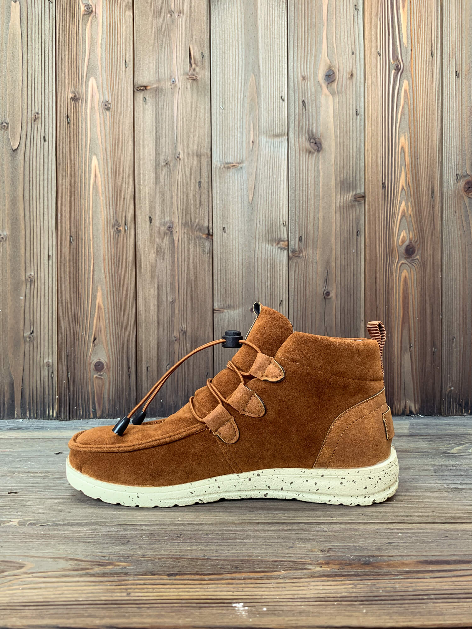 En Bloom | NIRVANA Bungee Lace-Up Sneaker - Chestnut - Image 8