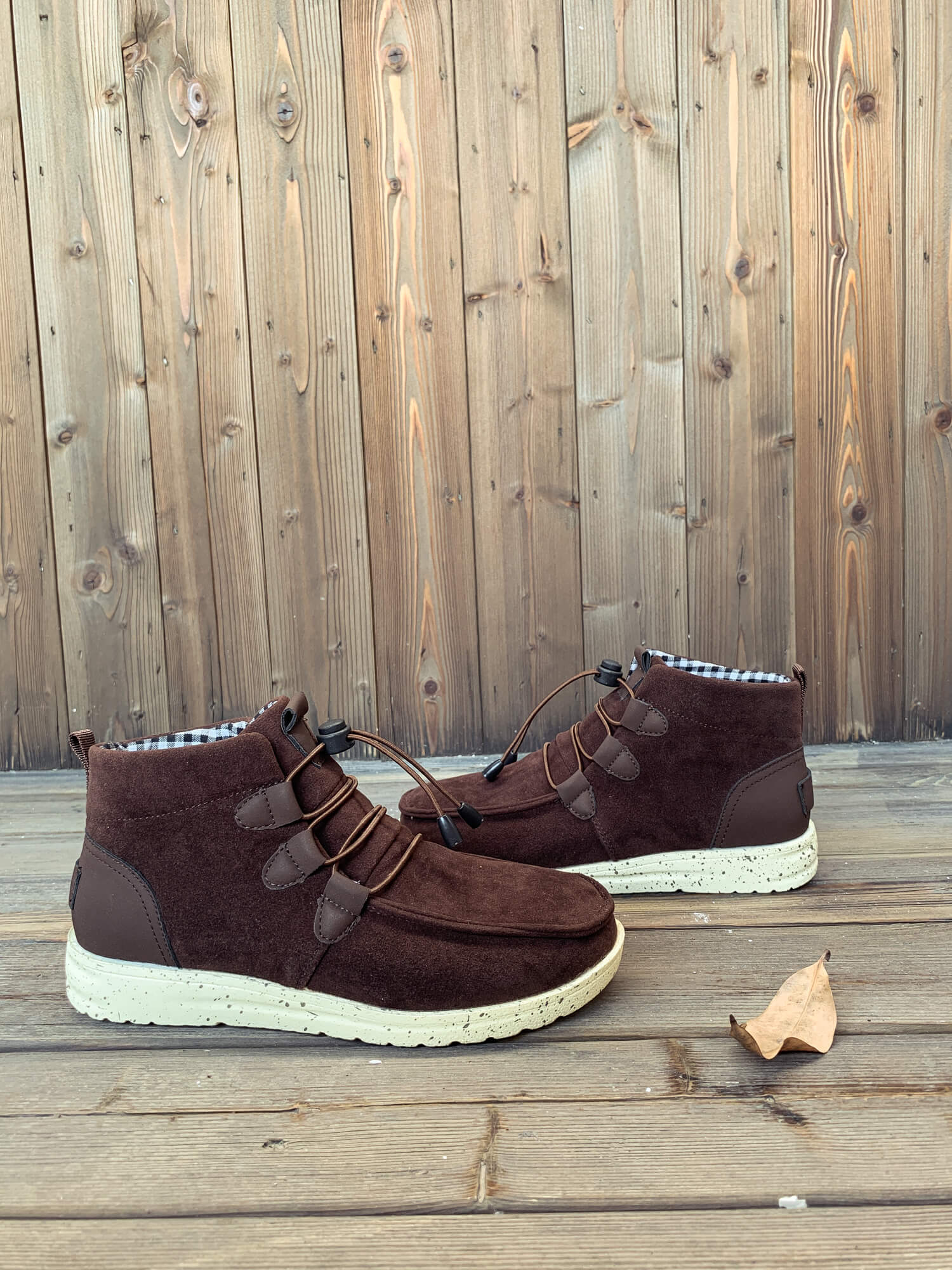 En Bloom | NIRVANA Bungee Lace-Up Sneaker Boot - Coffee - Image 8