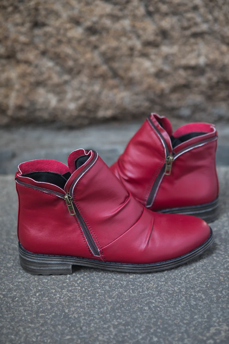 En Bloom | Ruched Ankle Boot - Image 13