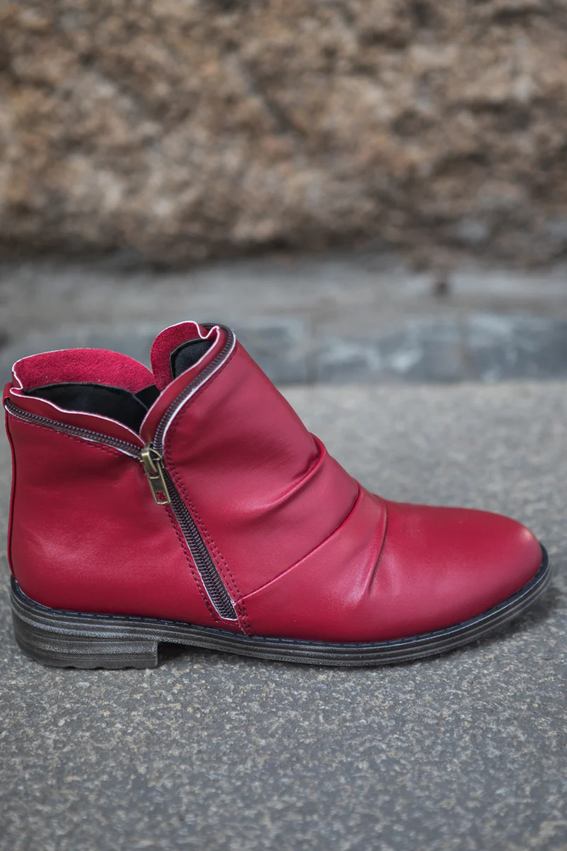 En Bloom | Ruched Ankle Boot - Image 14