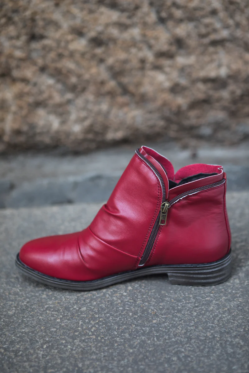 En Bloom | Ruched Ankle Boot - Image 15